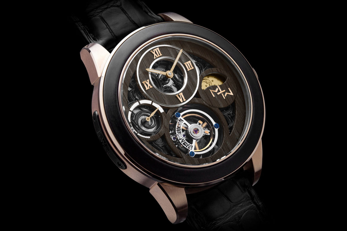 Hand-wound mechanical watch with manual movement