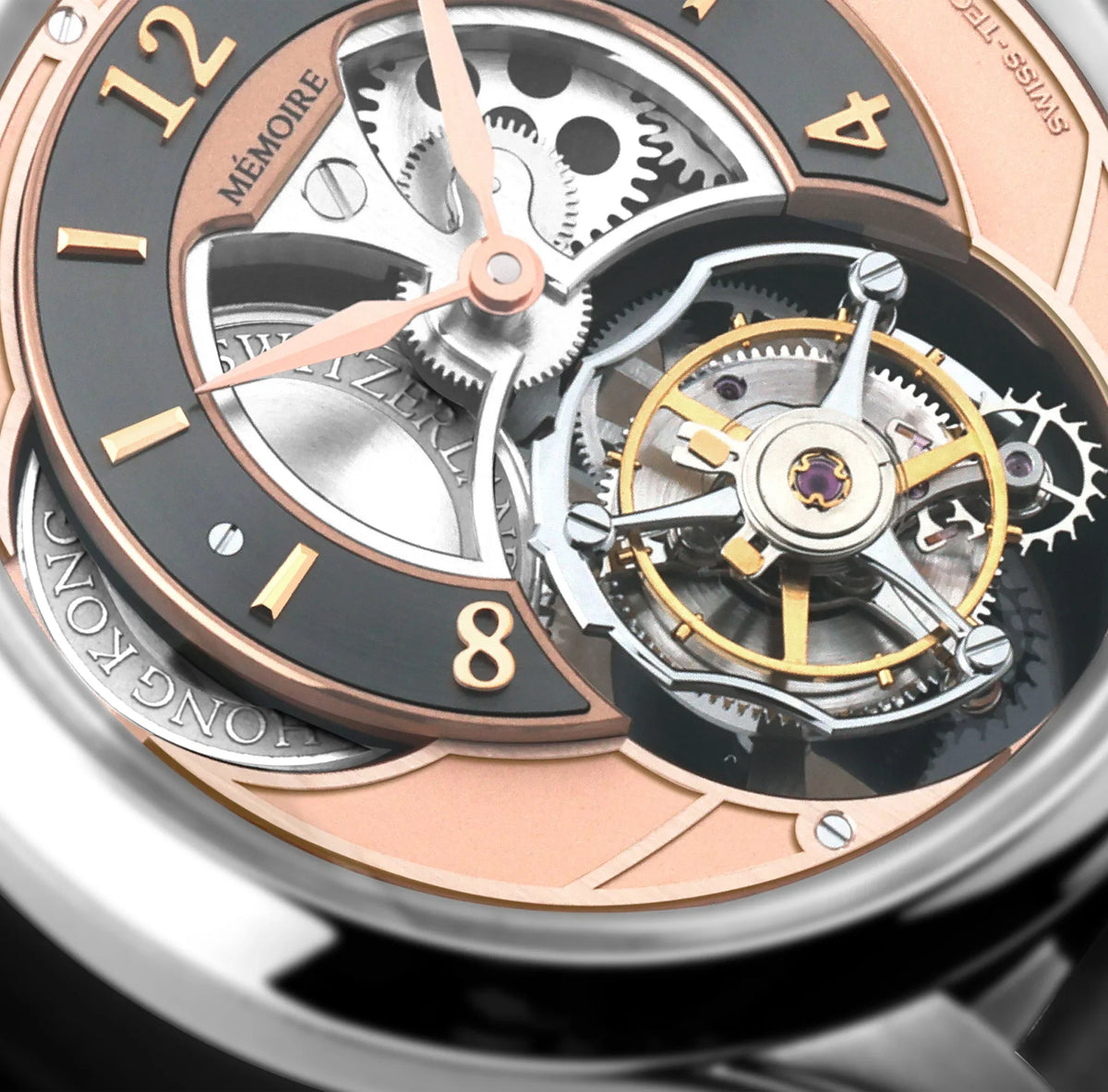 Mémoire Aspirare tourbillon watch