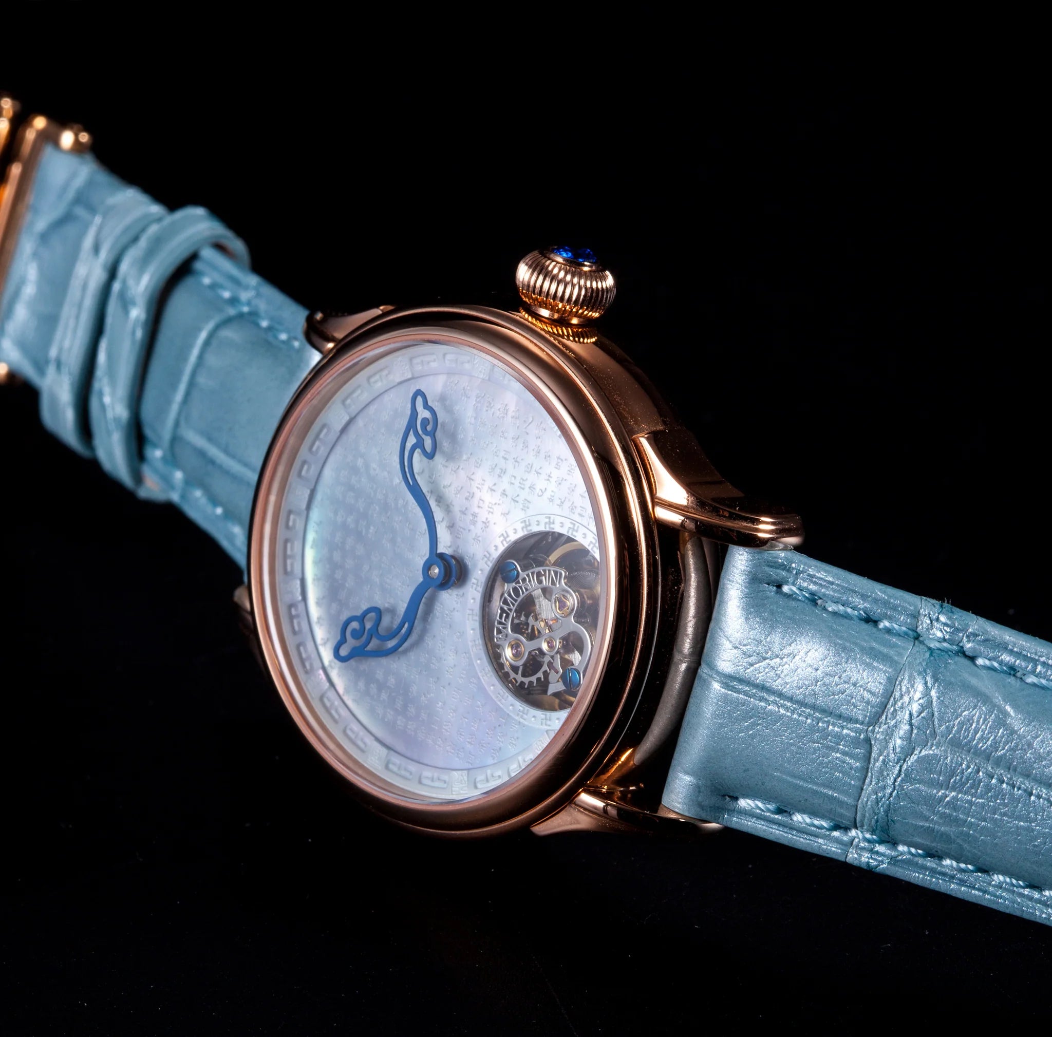 Memorigin Sculpture Series Heart Sutra Lady Tourbillon Watch 4894379731322