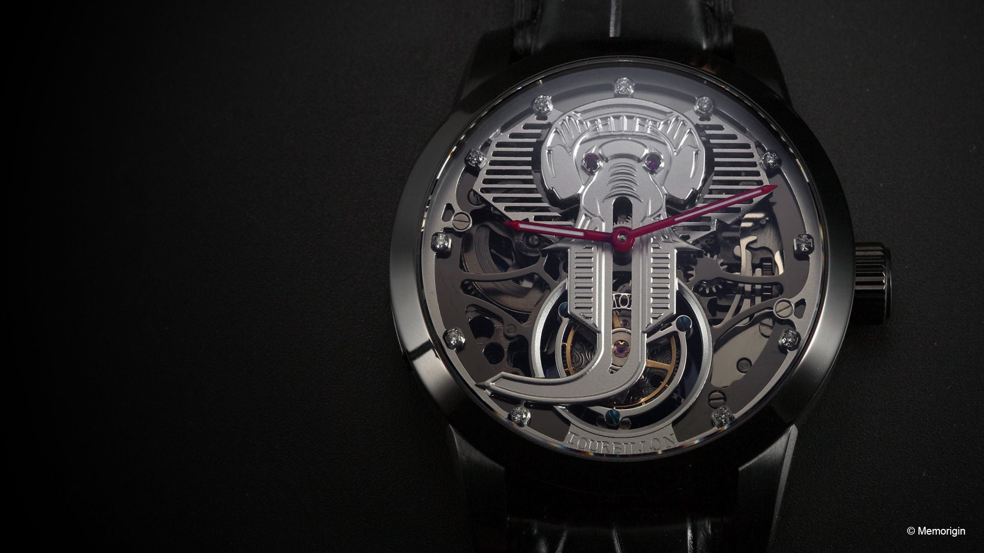 Memorigin Jackson Series Jelephant Tourbillon Watch 4894379052380