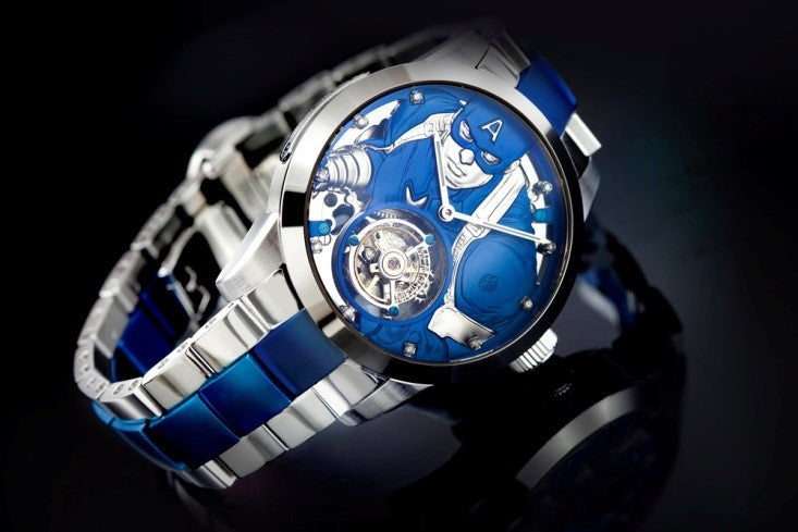 Memorigin Avengers2 Series - Captain America Tourbillon Watch 4894379460284