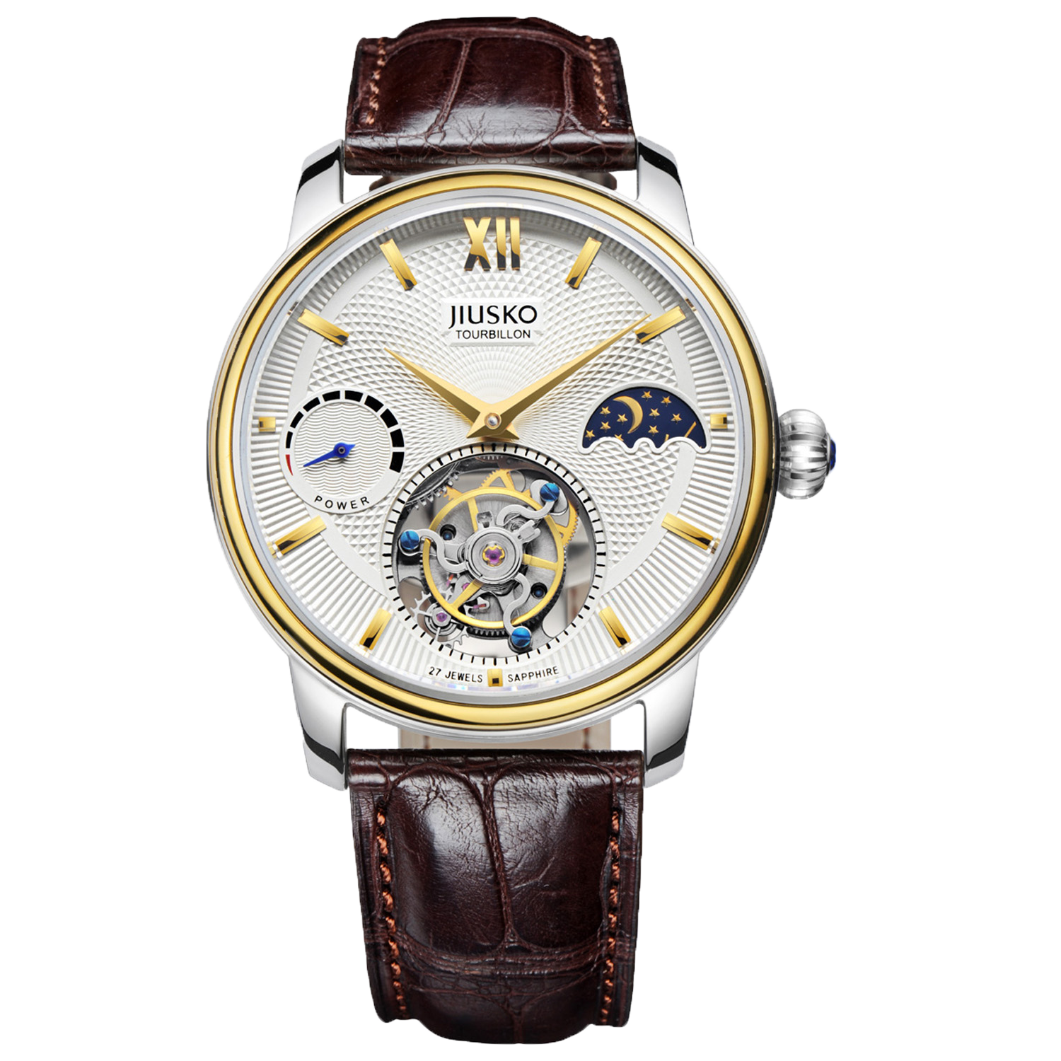 Jiusko The Collectible Tourbillon Watch 168LSG0107