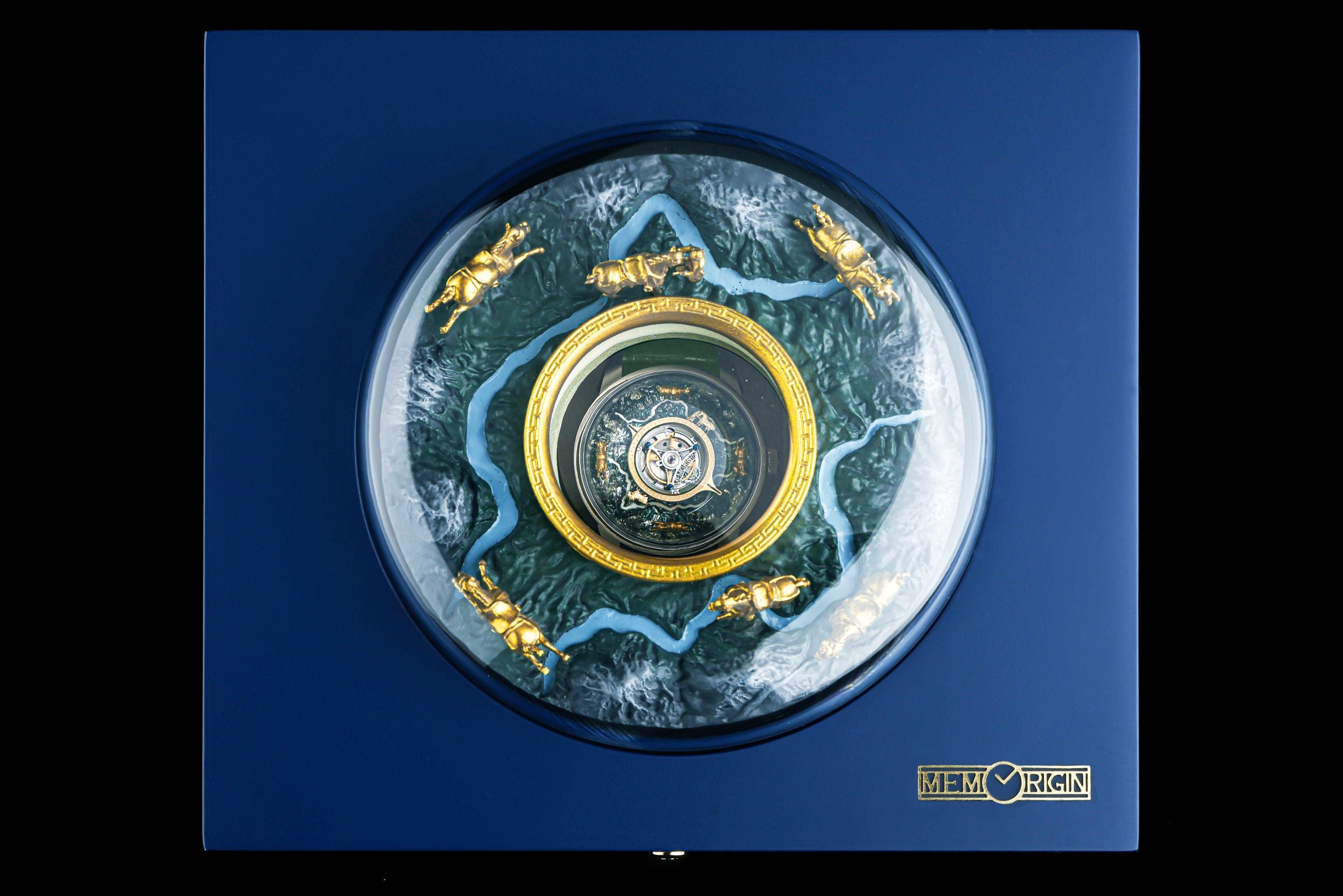 Memorigin The Six Steeds in the Tang Dynasty tourbillon watch tourbillontimepieces.com affordable tourbillon watches