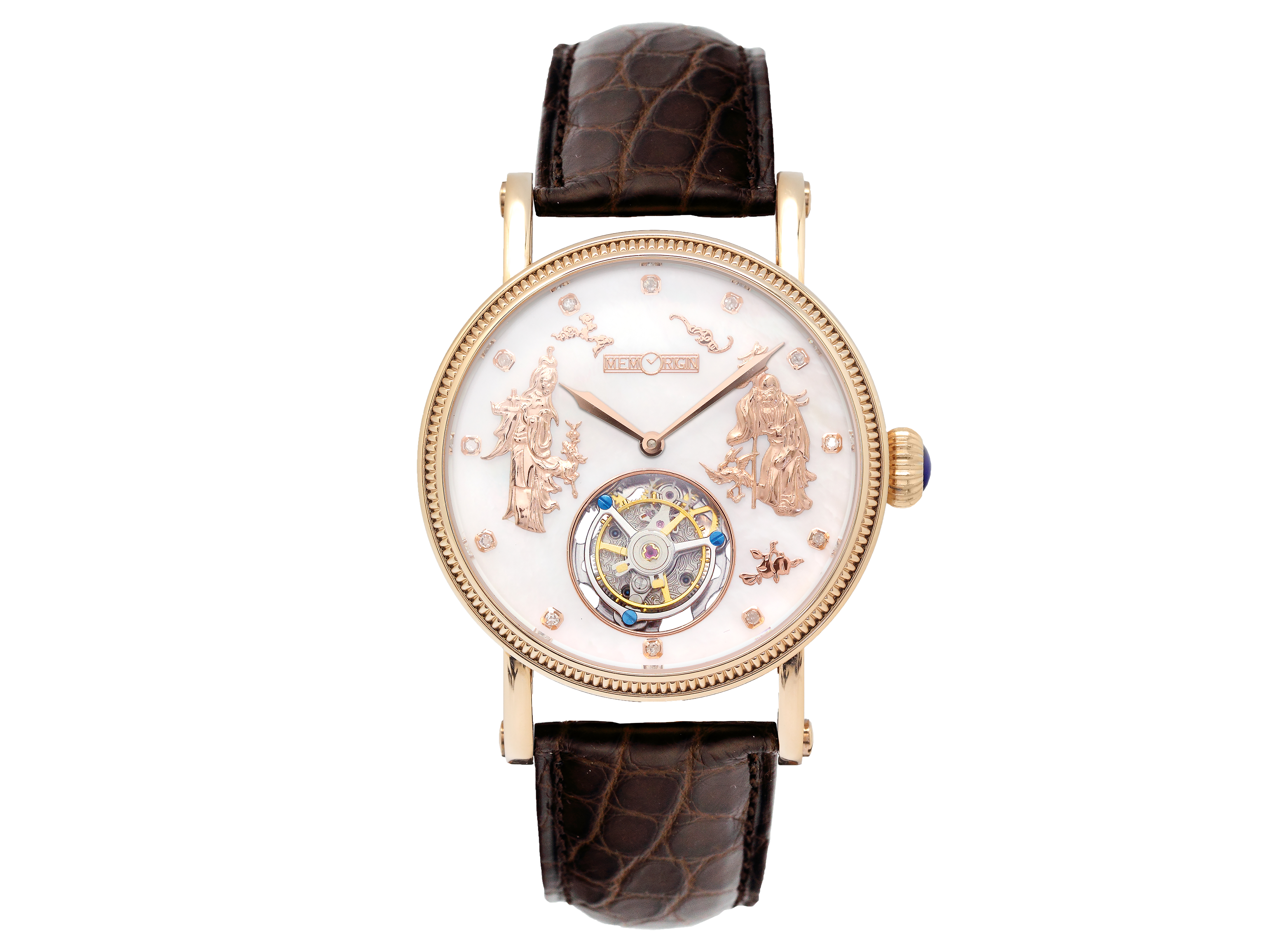 Memorigin Antique Series Tourbillon Watch 4894379150277