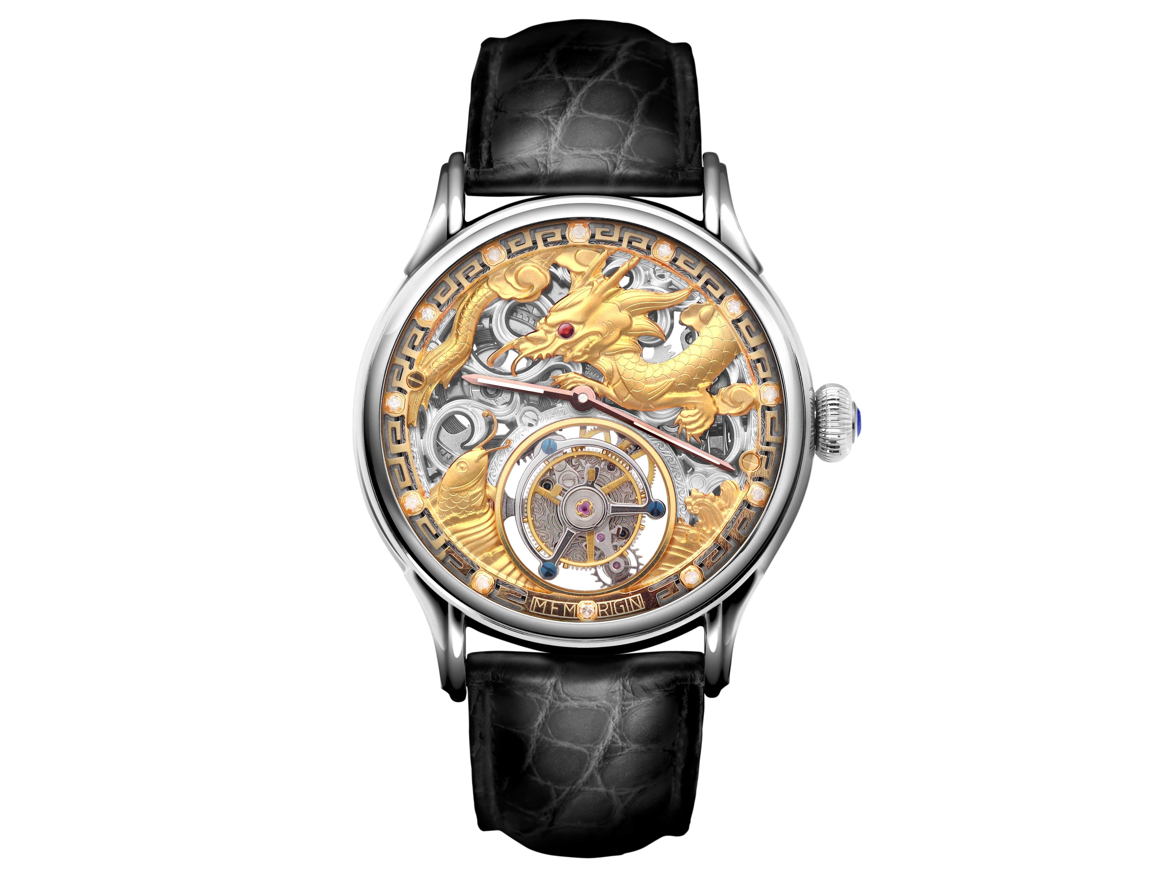 Memorigin Zodiac Series Dragon Tourbillon Watch 4894379200224