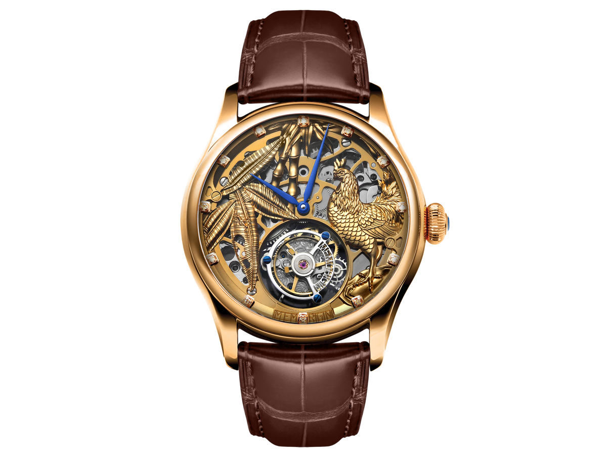 Memorigin Zodiac Series Rooster Tourbillon Timepieces