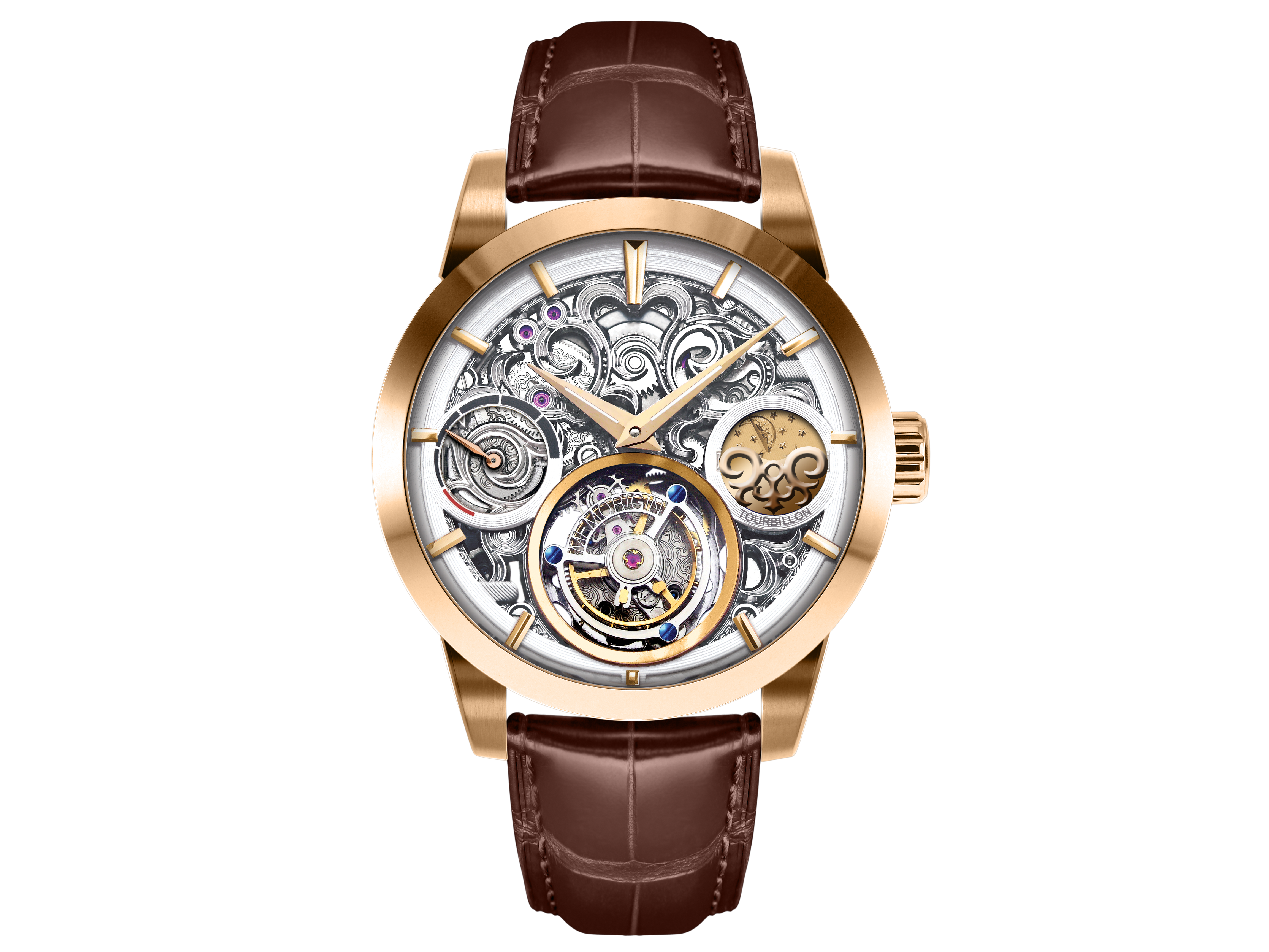 Memorigin Glorious Series Tourbillon Watch 4894379490182