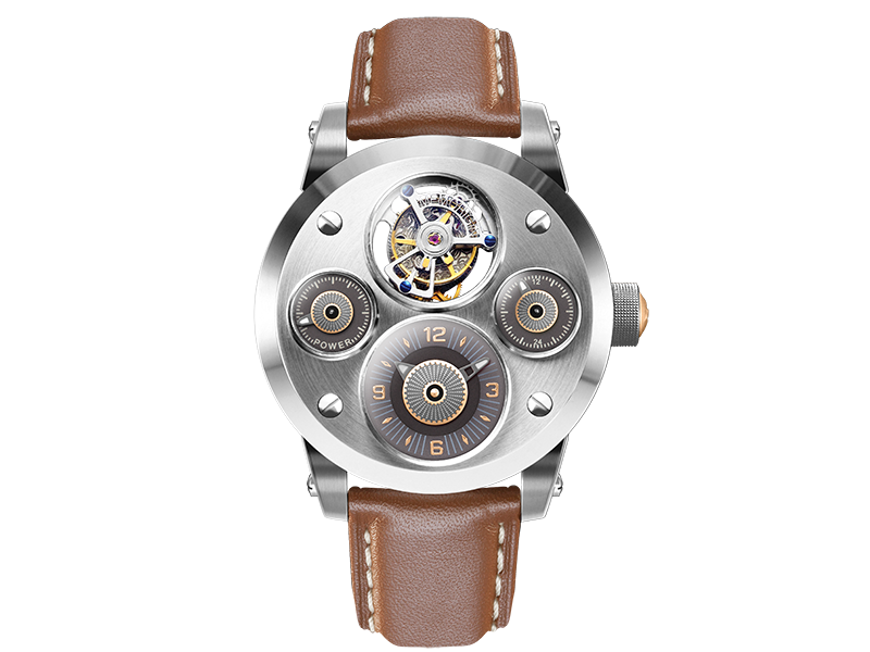 Memorigin The Original Time Machine Series - Minimal Mens Tourbillon Watch 4894379501246