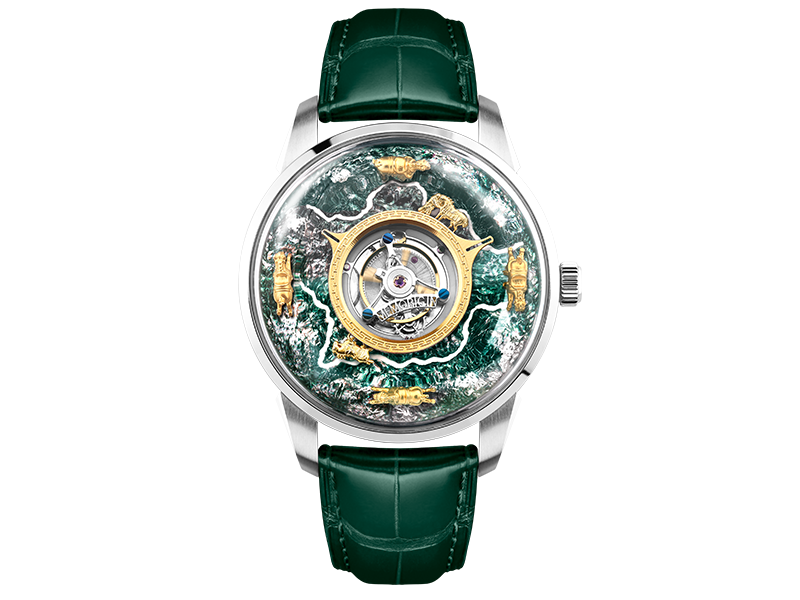 Memorigin The Six Steeds in the Tang Dynasty tourbillon watch tourbillontimepieces.com affordable tourbillon watches