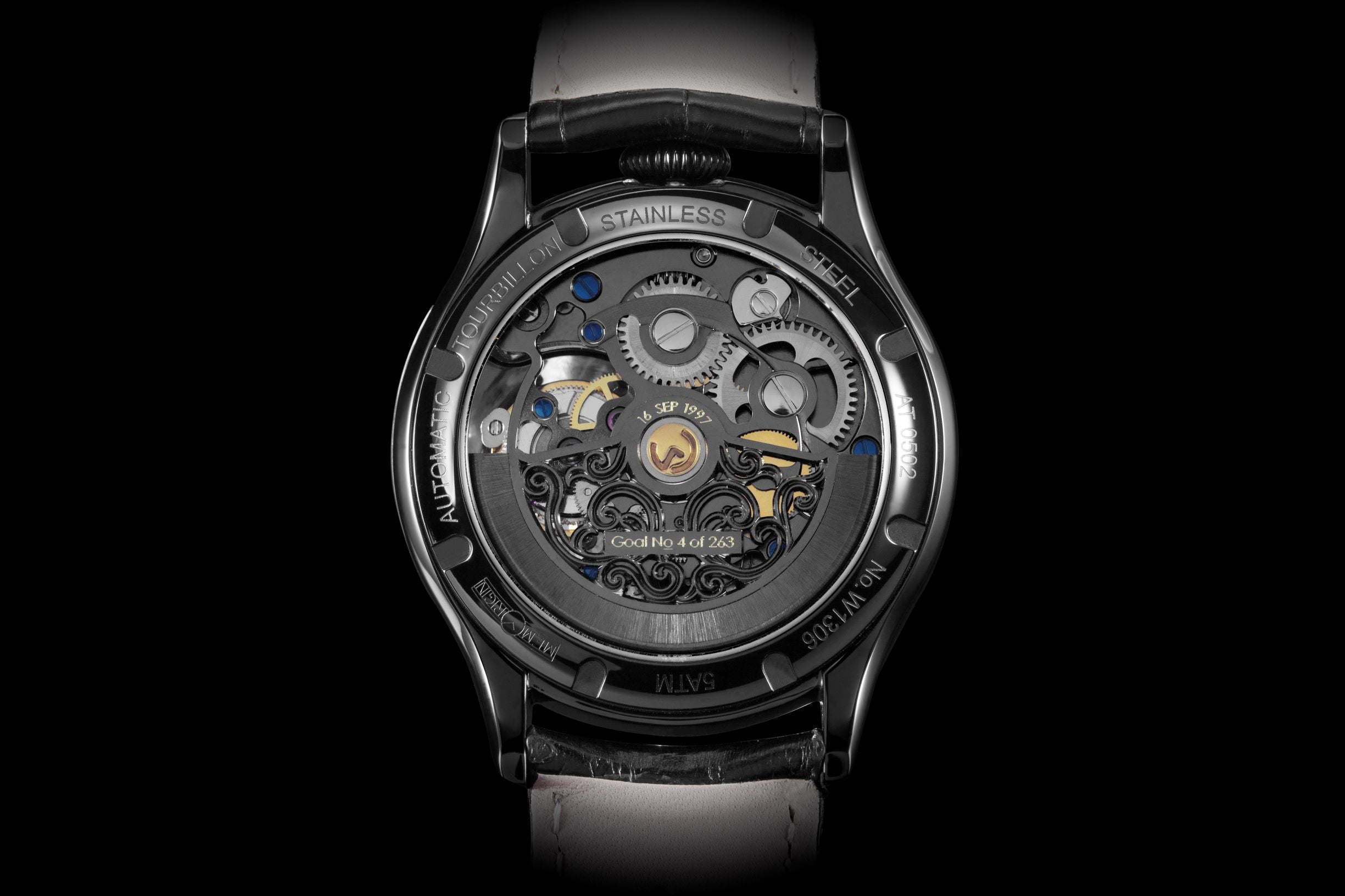 Memorigin MICHAE10WEN Goals of a Legend Series Tourbillon Watch 4894379803845