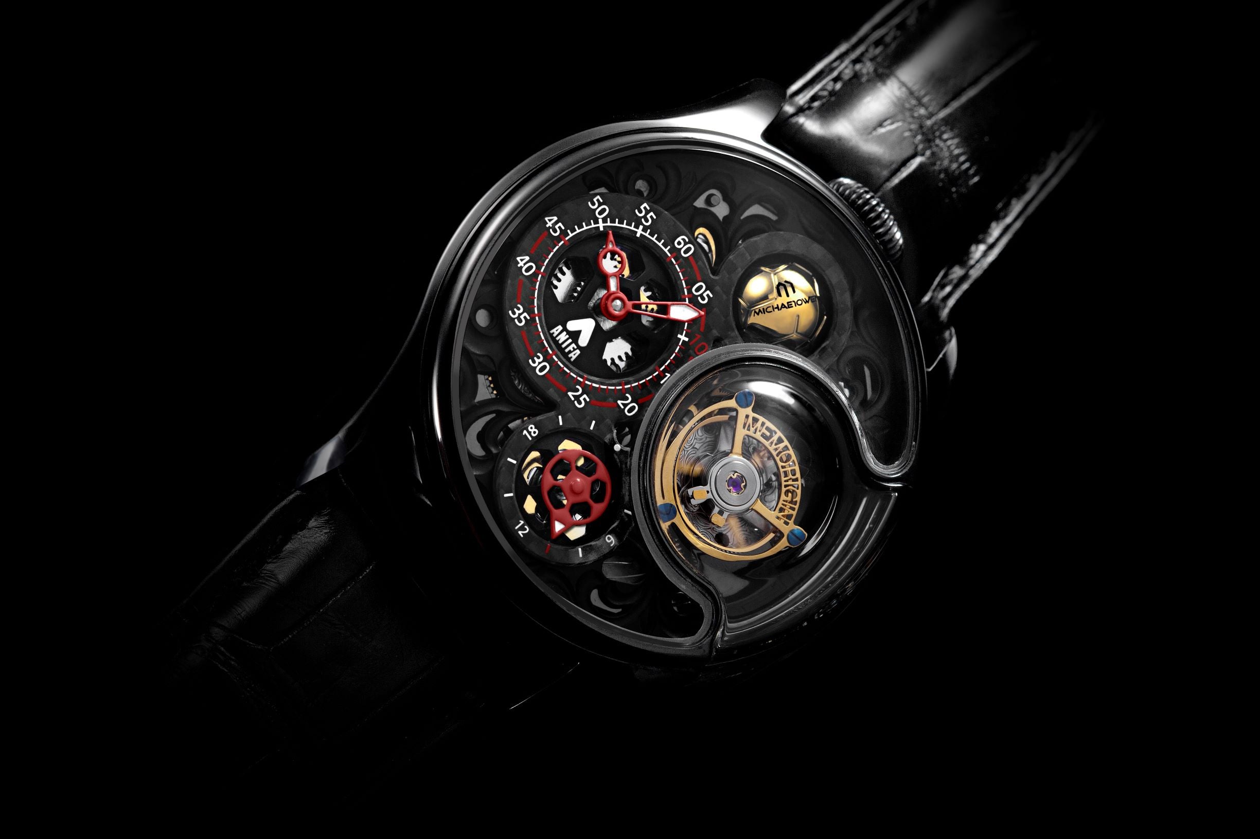 Memorigin MICHAE10WEN Goals of a Legend Series Tourbillon Watch 4894379803845