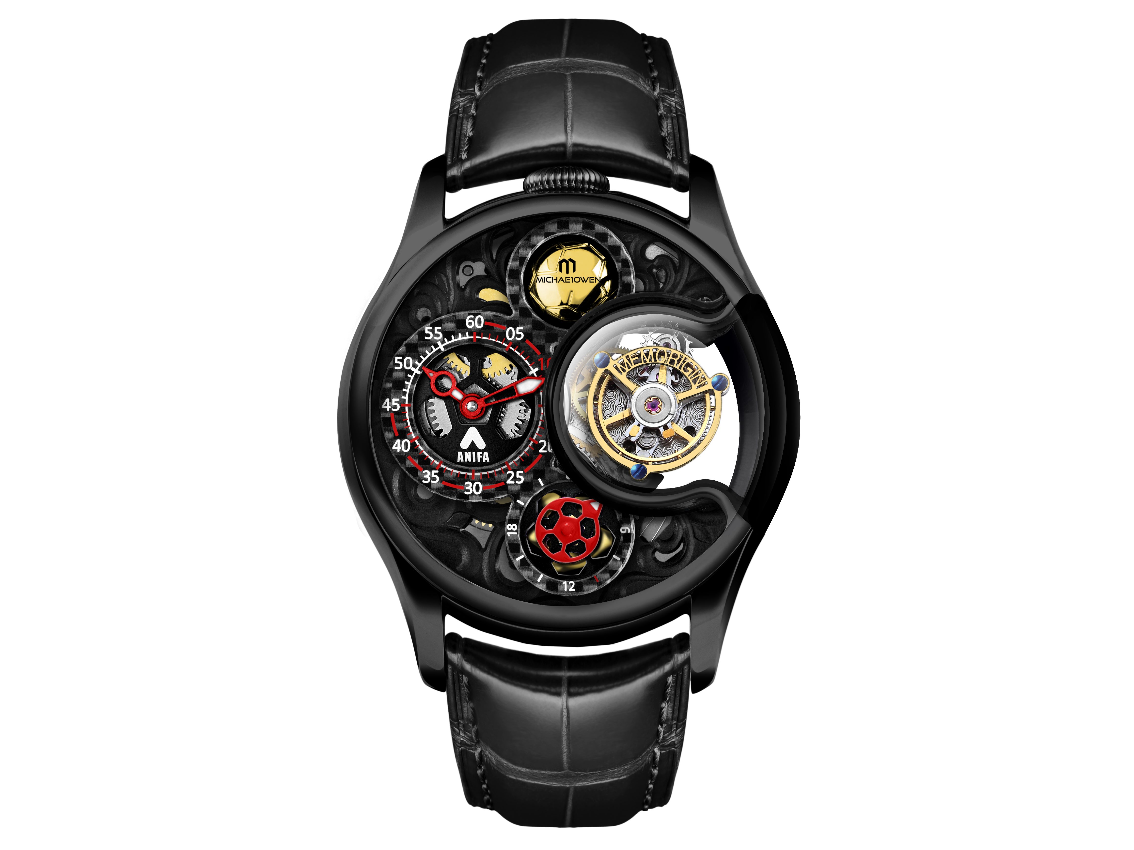 Memorigin MICHAE10WEN Goals of a Legend Series Tourbillon Watch 4894379803845