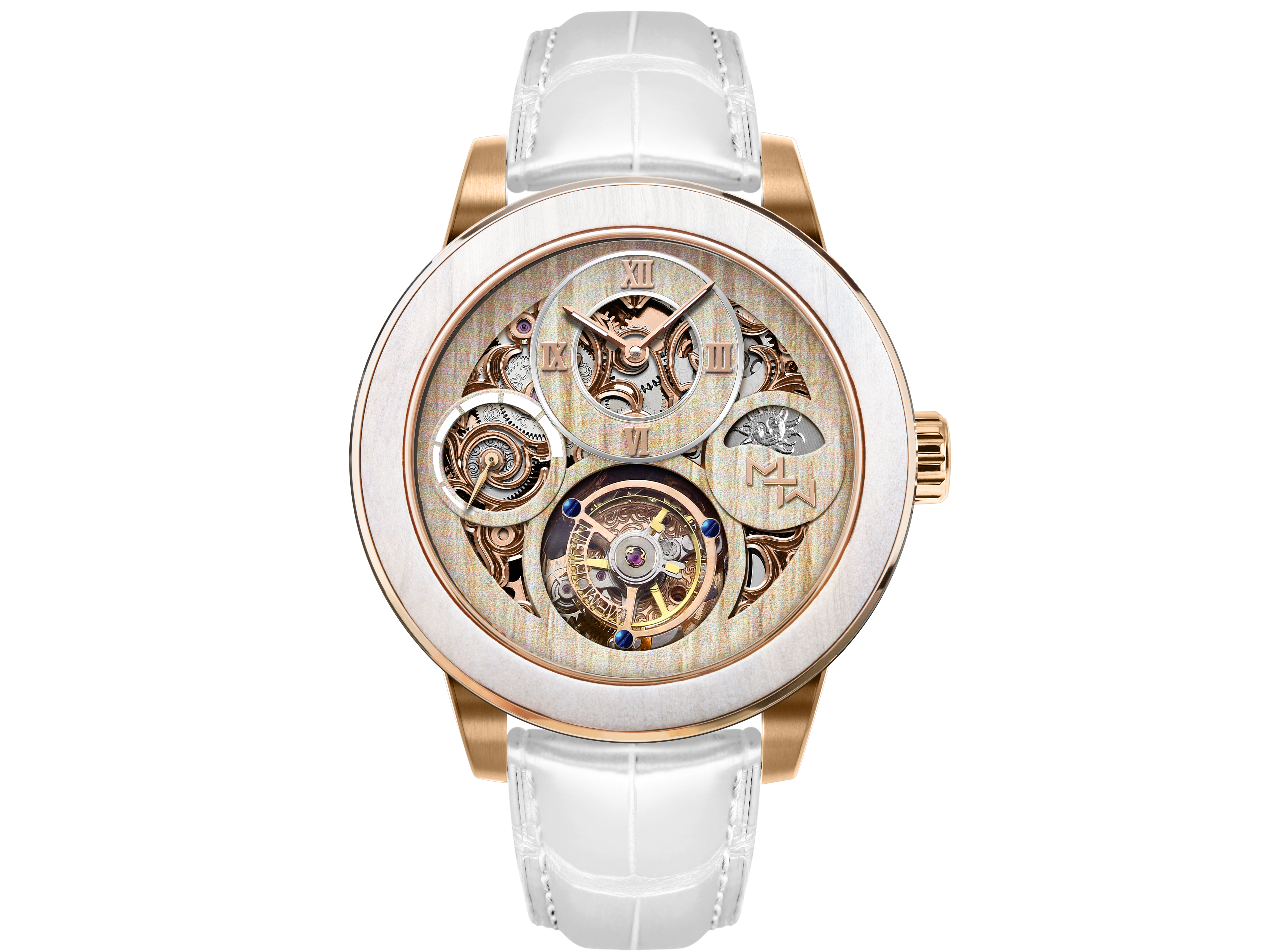 Memorigin TeaWood Crossover MTW Tourbillon Watch 4894379090887