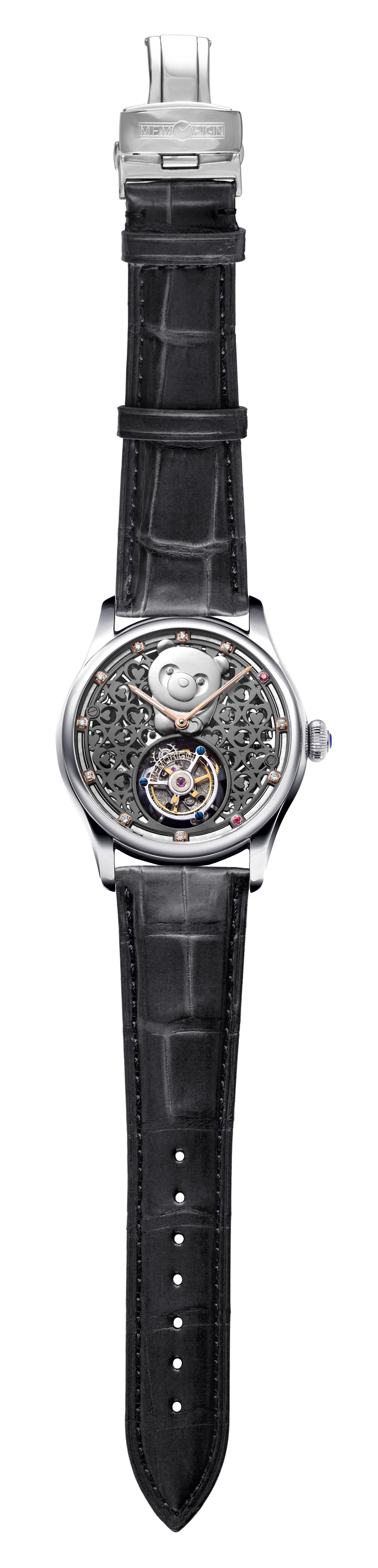 Memorigin Michele Reis x iPANDAS Tourbillon Watch 4894379530116