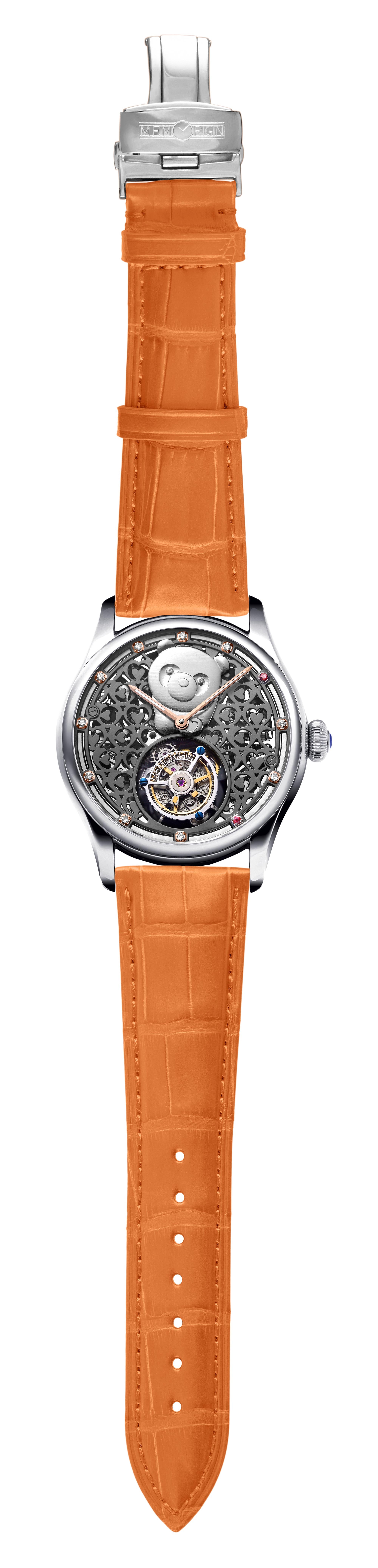 Memorigin Michele Reis x iPANDAS Tourbillon Watch 4894379530116
