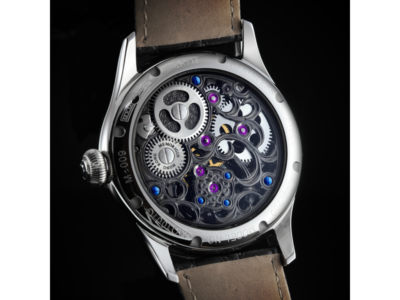Memorigin Navigator Series Stainless Steel Tourbillon Watch 4894379070414