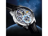 Memorigin Starlit Legend Series Imperial Stainless Steel Tourbillon Watch