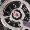 Lucky Harvey Silver Owl Automaton Watch