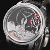 Lucky Harvey Craftsmanship Series Silver Rabbit Limited Edition Automatic Watch