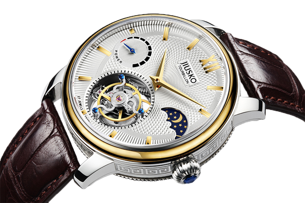 Jiusko The Collectible Tourbillon Watch 168LSG0107