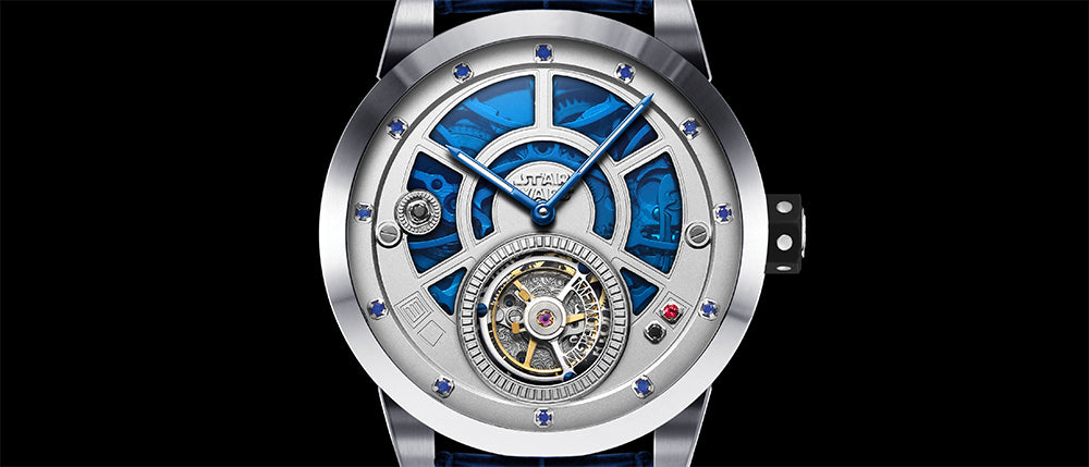 Memorigin Star Wars Series - R2-D2 Tourbillon Watch 4894379600482
