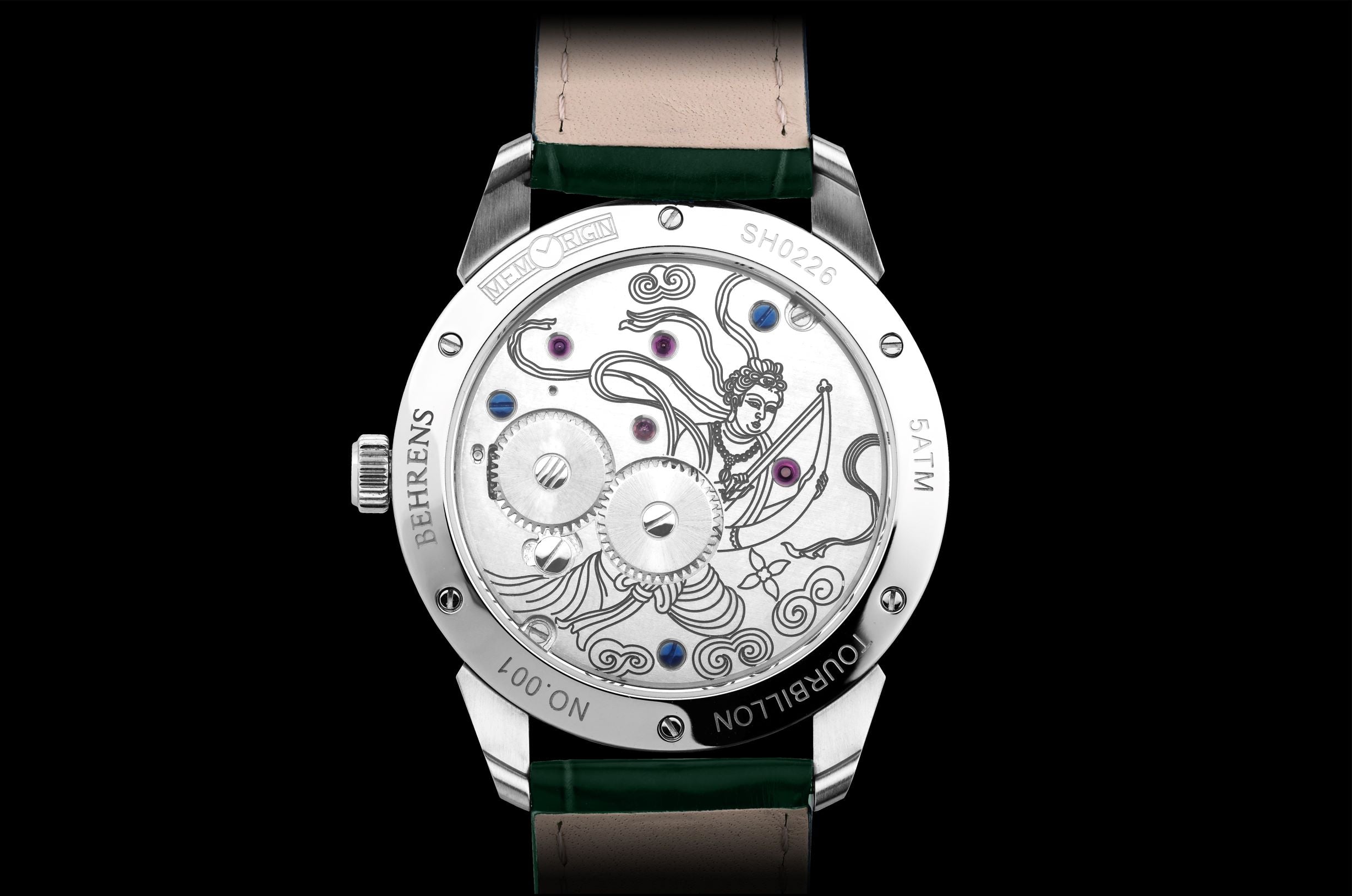 Memorigin The Six Steeds in the Tang Dynasty tourbillon watch tourbillontimepieces.com affordable tourbillon watches
