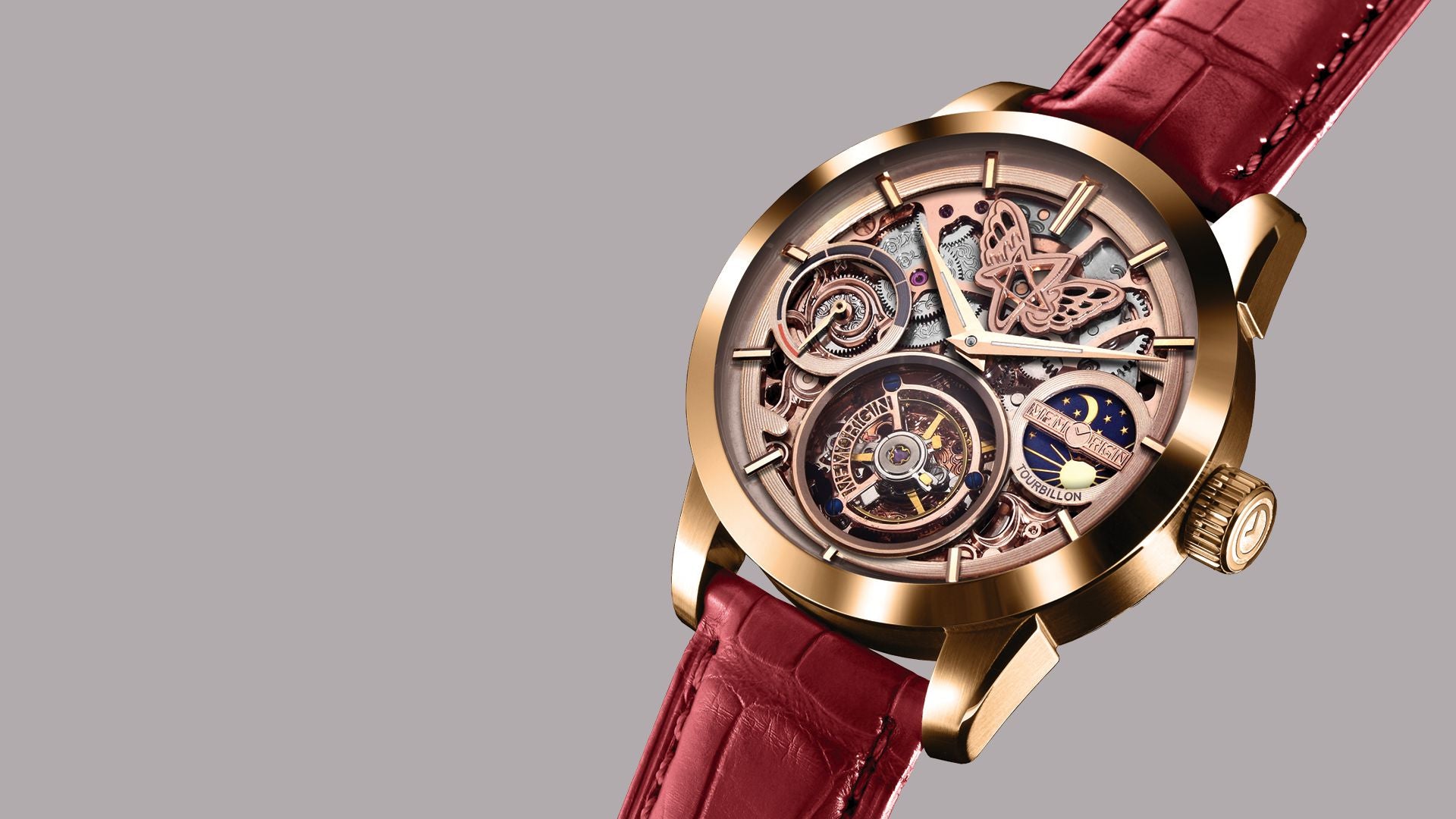 Memorigin Clara Lee Series Tourbillon Watch 4894379072487