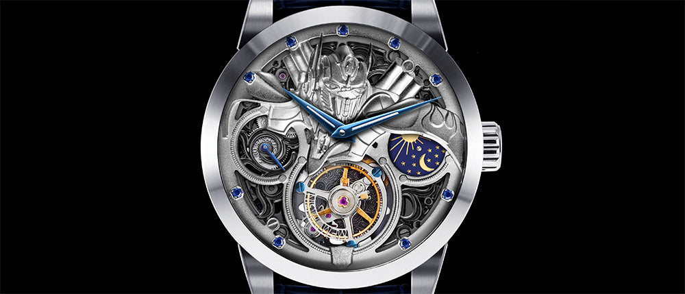 Memorigin Transformers 5 Series - Optimus Prime Tourbillon Watch 4894379380483