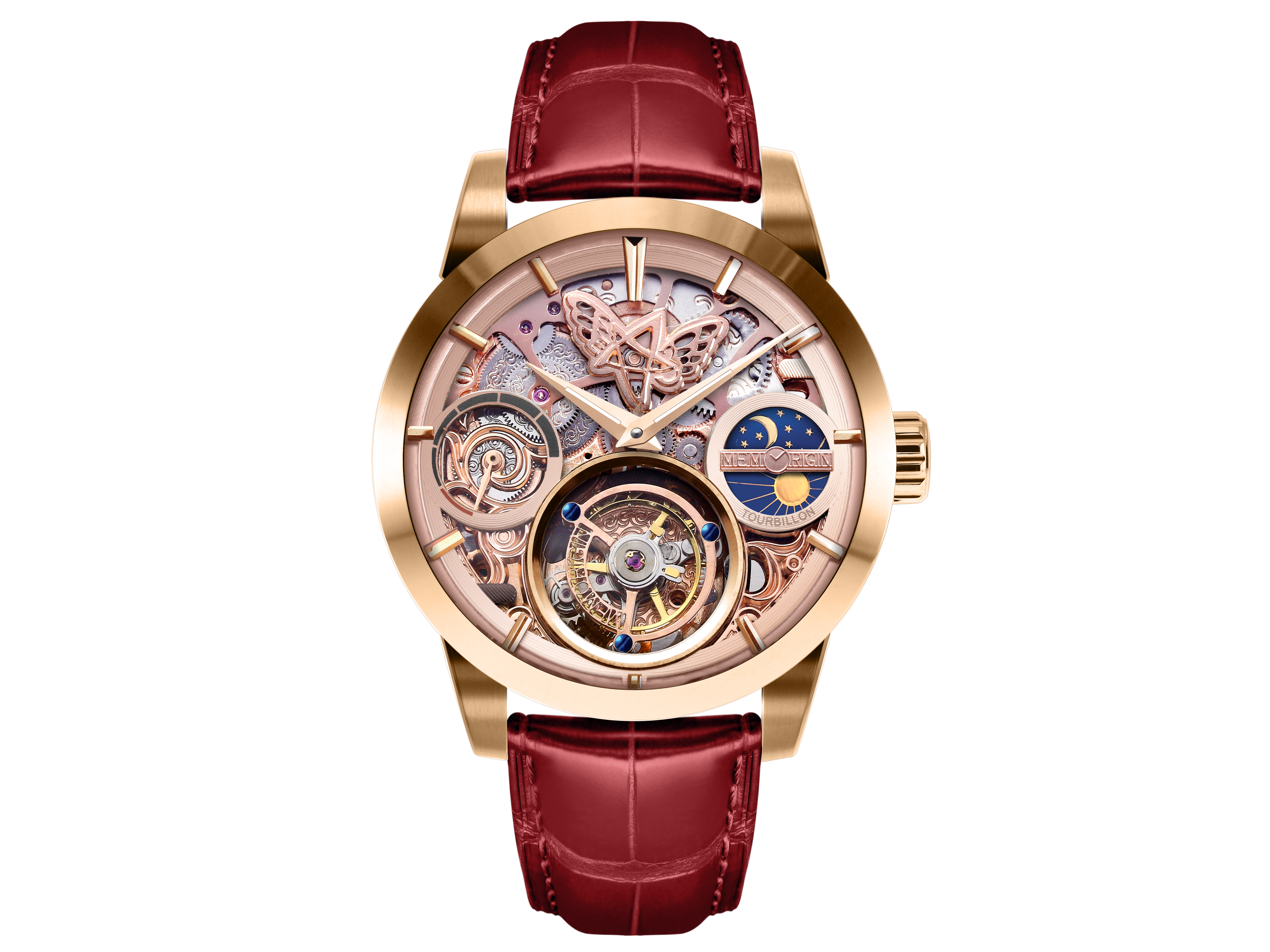 Memorigin Clara Lee Series Tourbillon Watch 4894379072487
