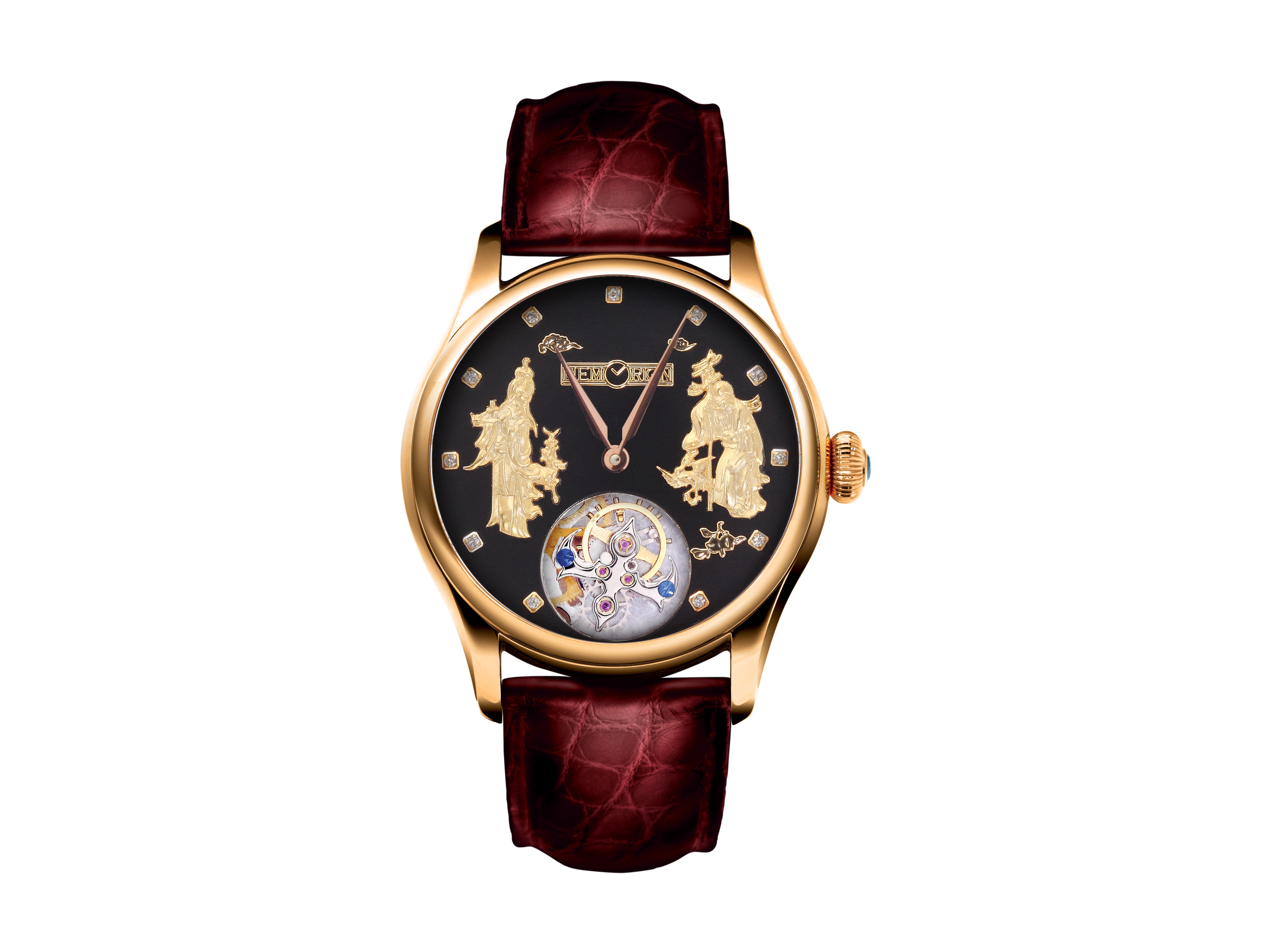 Memorigin Lady Series - Antique Tourbillon Watch 4894379123318