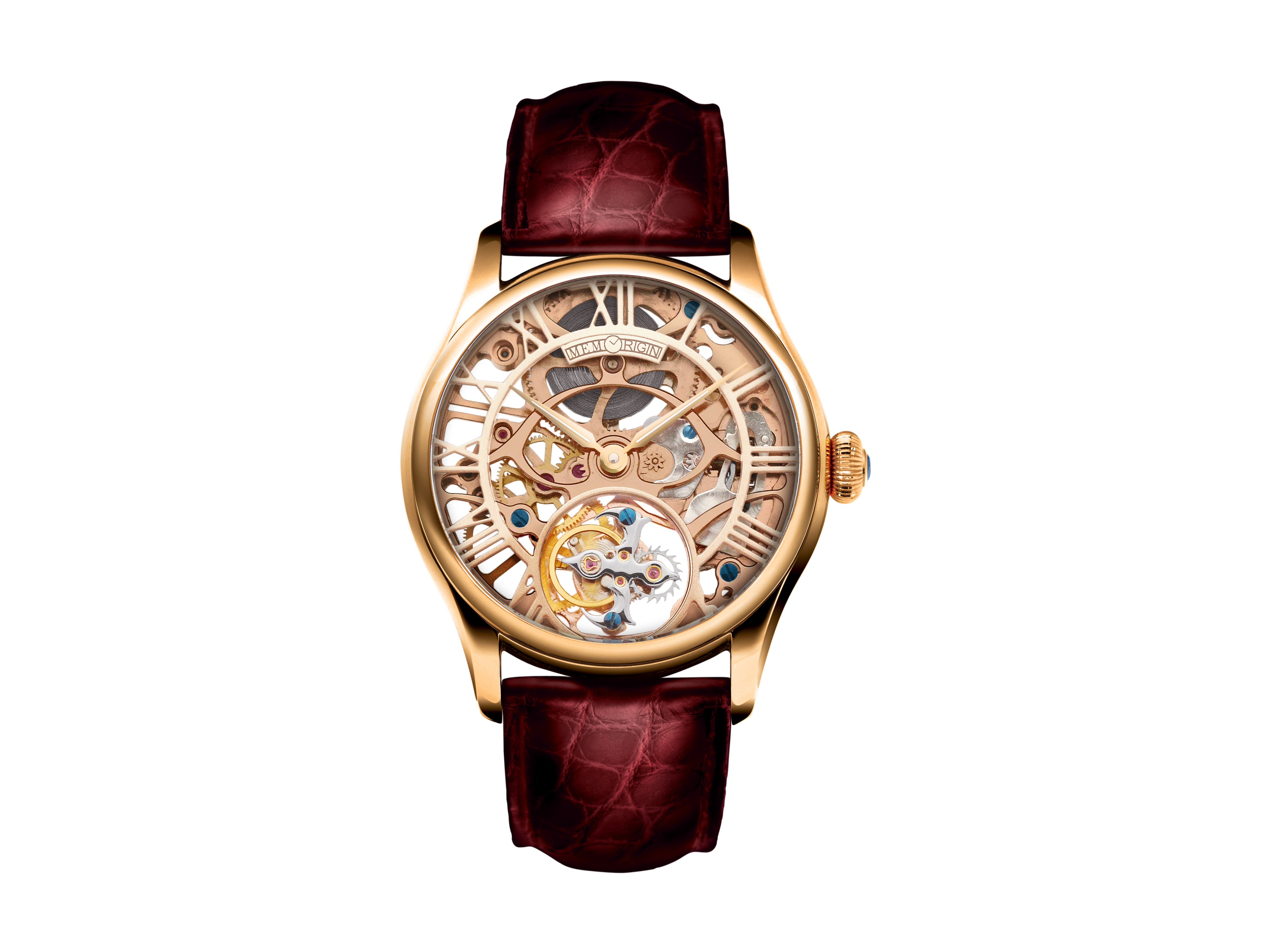 Memorigin Lady Series - Skeleton Tourbillon Watch 4894379130118