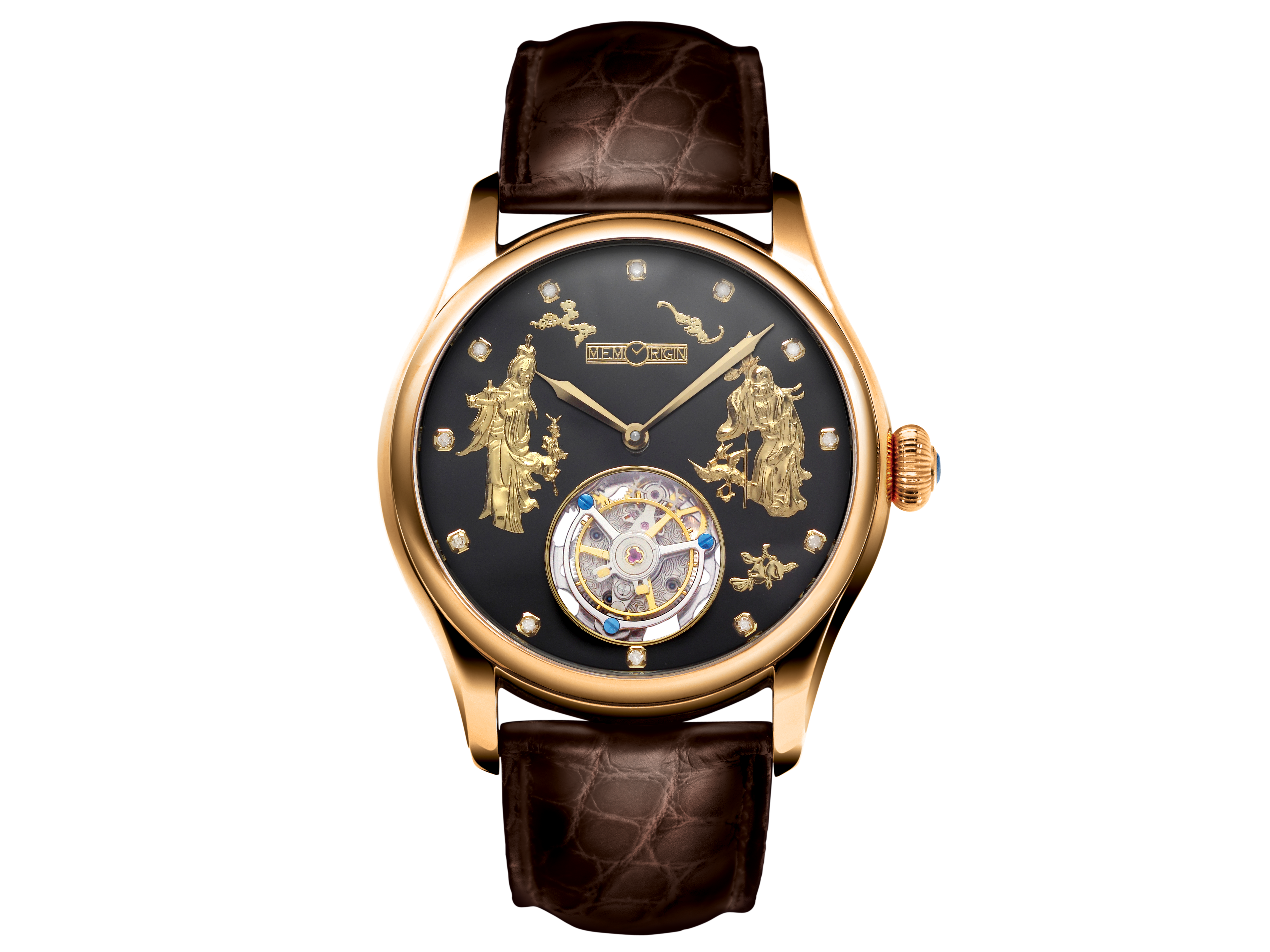 Memorigin Antique Series Tourbillon Watch 4894379150314