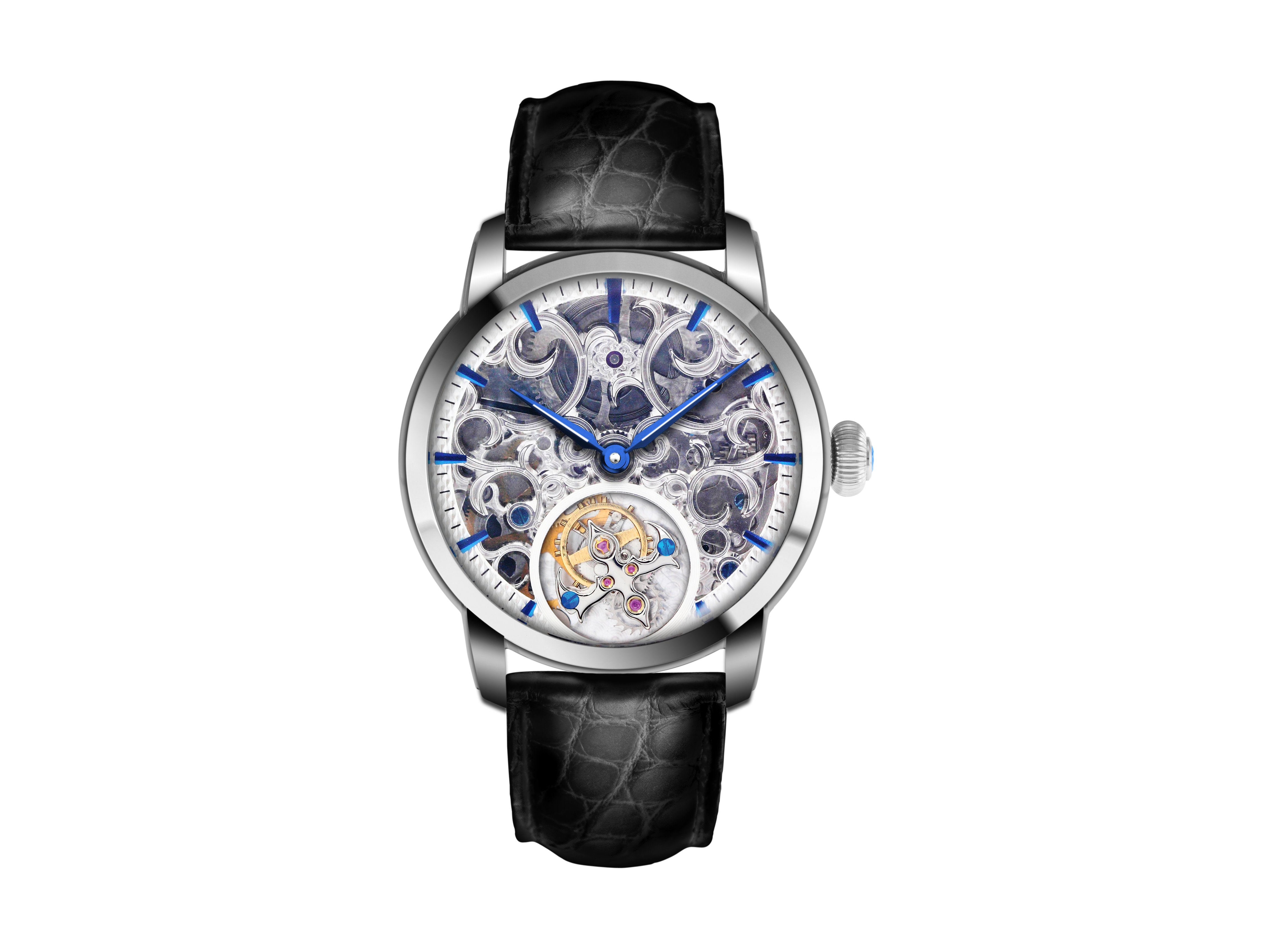 Memorigin Lady Series - Skeleton Tourbillon Watch 4894379160139
