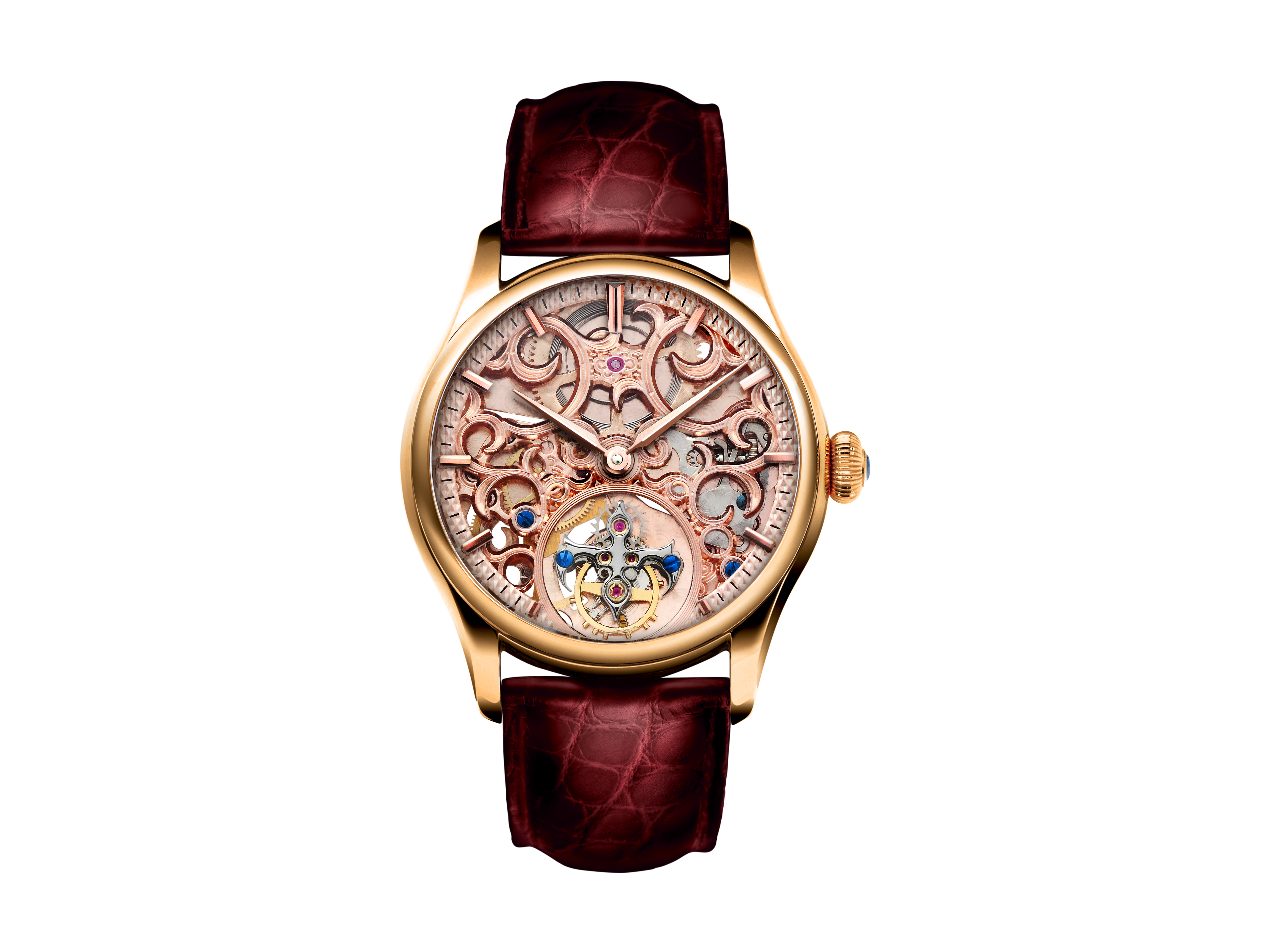 Memorigin Lady Series - Skeleton Tourbillon Watch 4894379160214