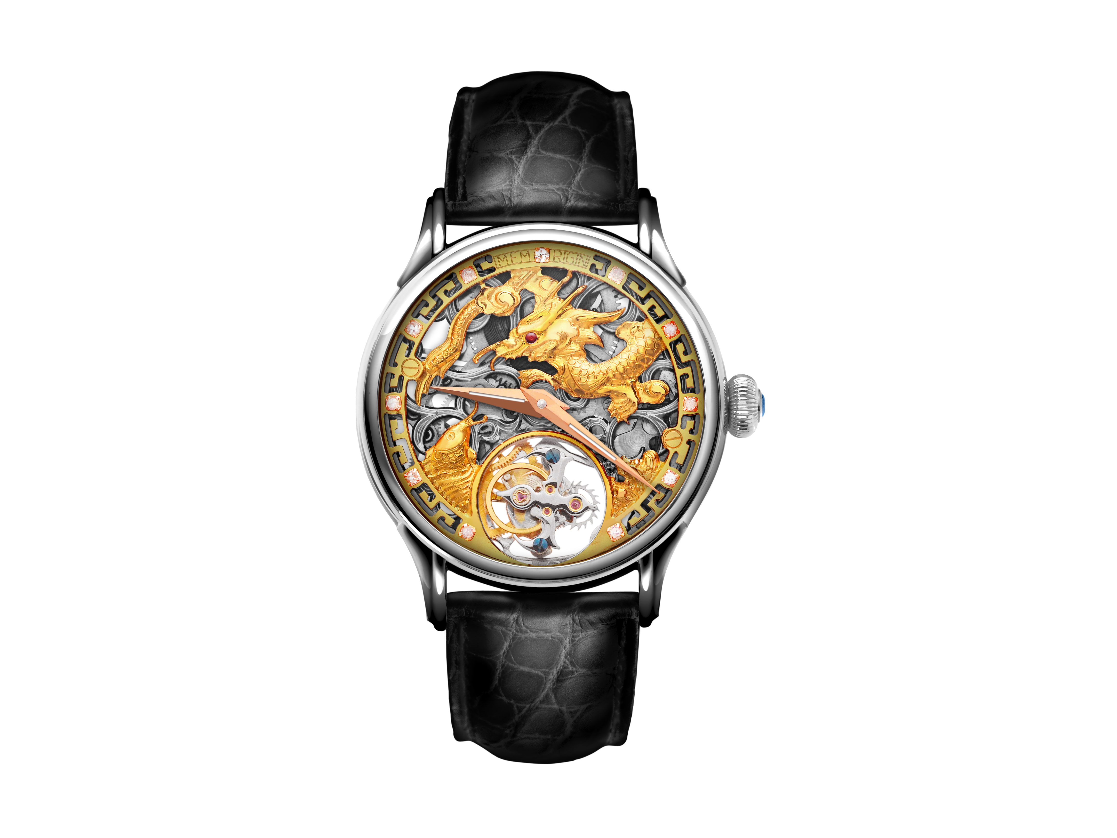 Memorigin Zodiac Series Dragon Tourbillon Watch 4894379200521