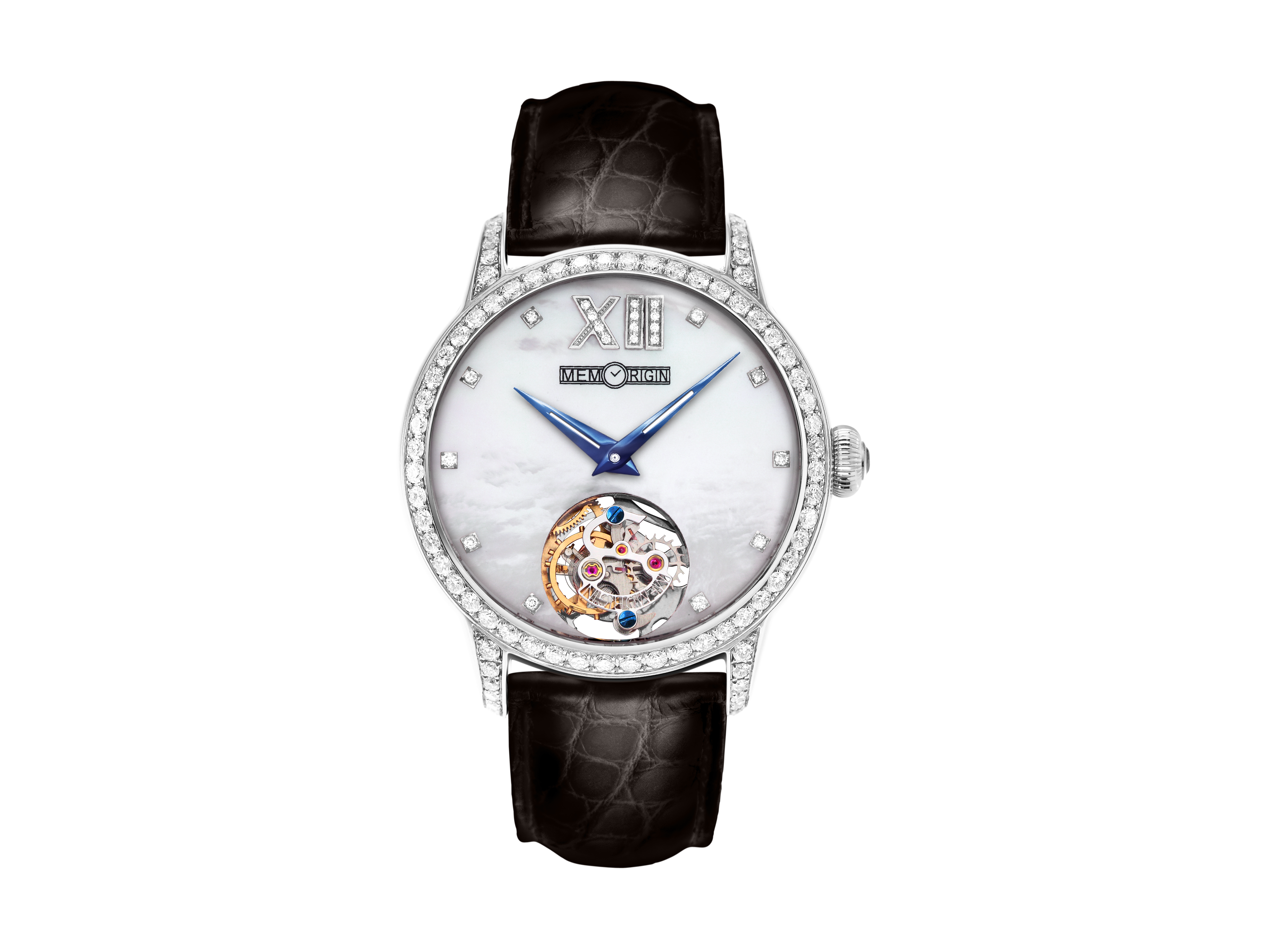 Memorigin Lustrous Elegance Series Tourbillon Watch Lady 4894379212944