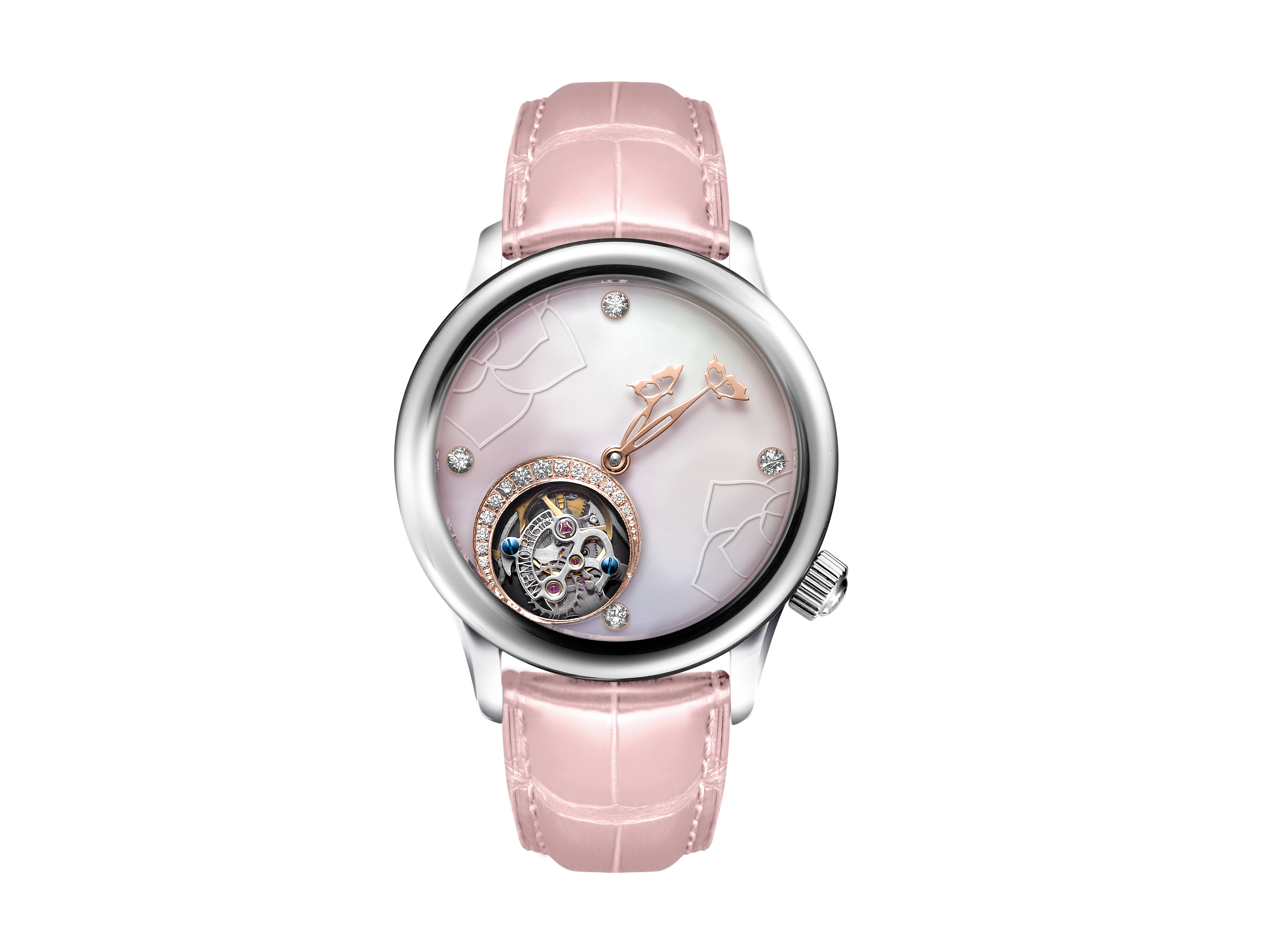 Memorigin Memorigin Butterfly Rose Series Lady Tourbillon Watch 4894379223643
