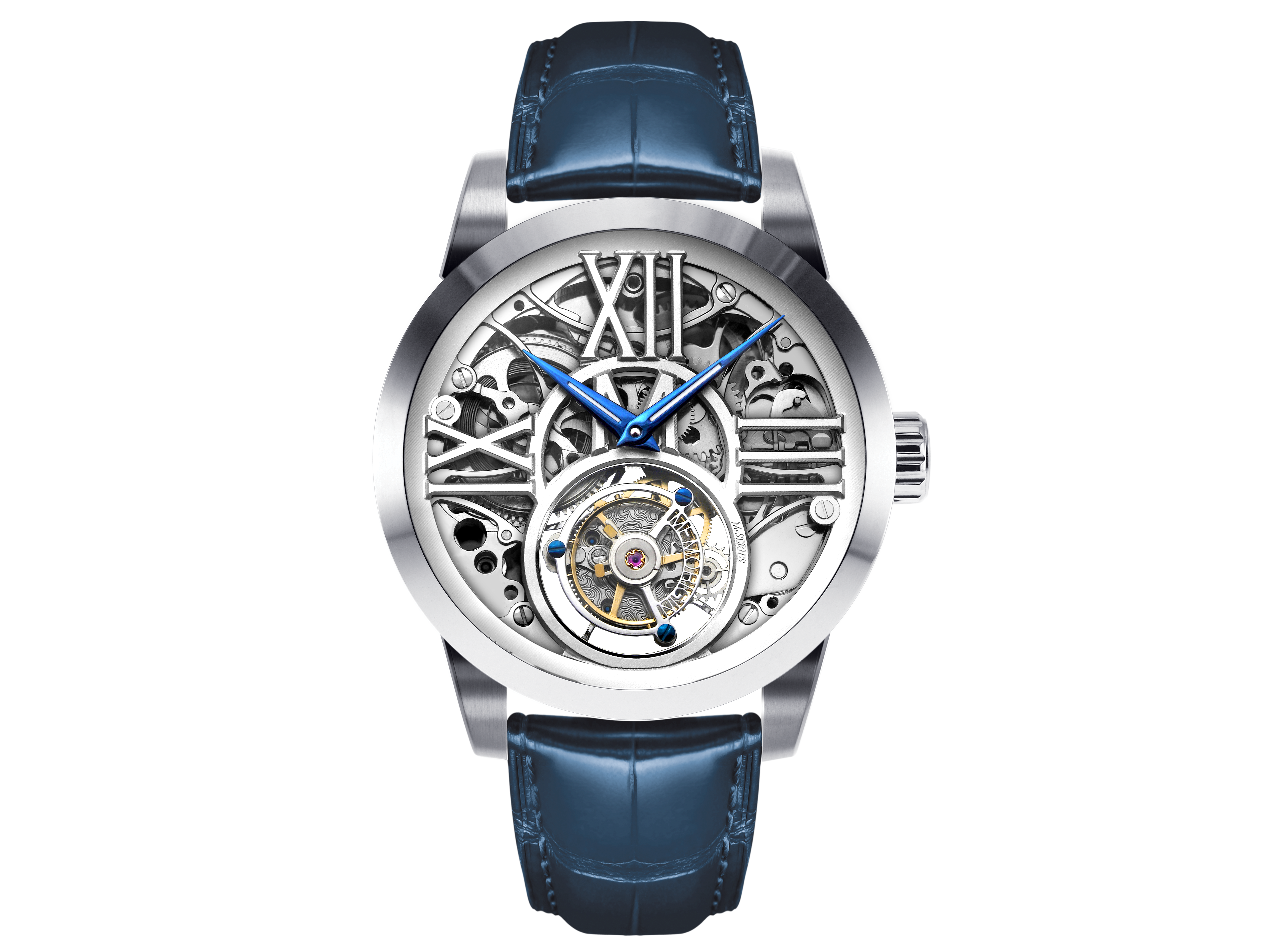 Memorigin M-Series Stainless Steel Tourbillon Manual Wind Watch 4894379390482