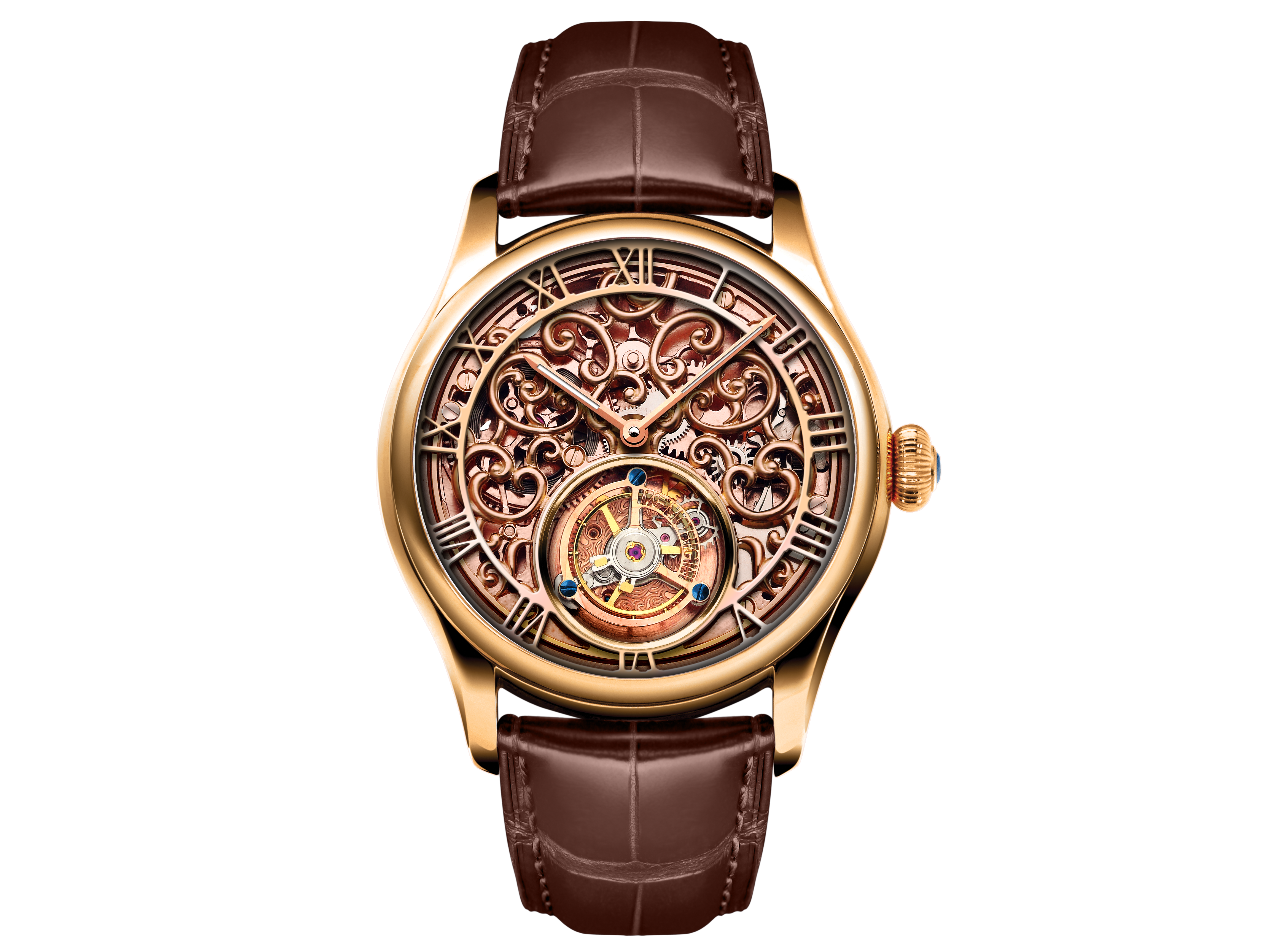 Memorigin Orbit Series - Skeleton Gent. Tourbillon Watch 4894379420318