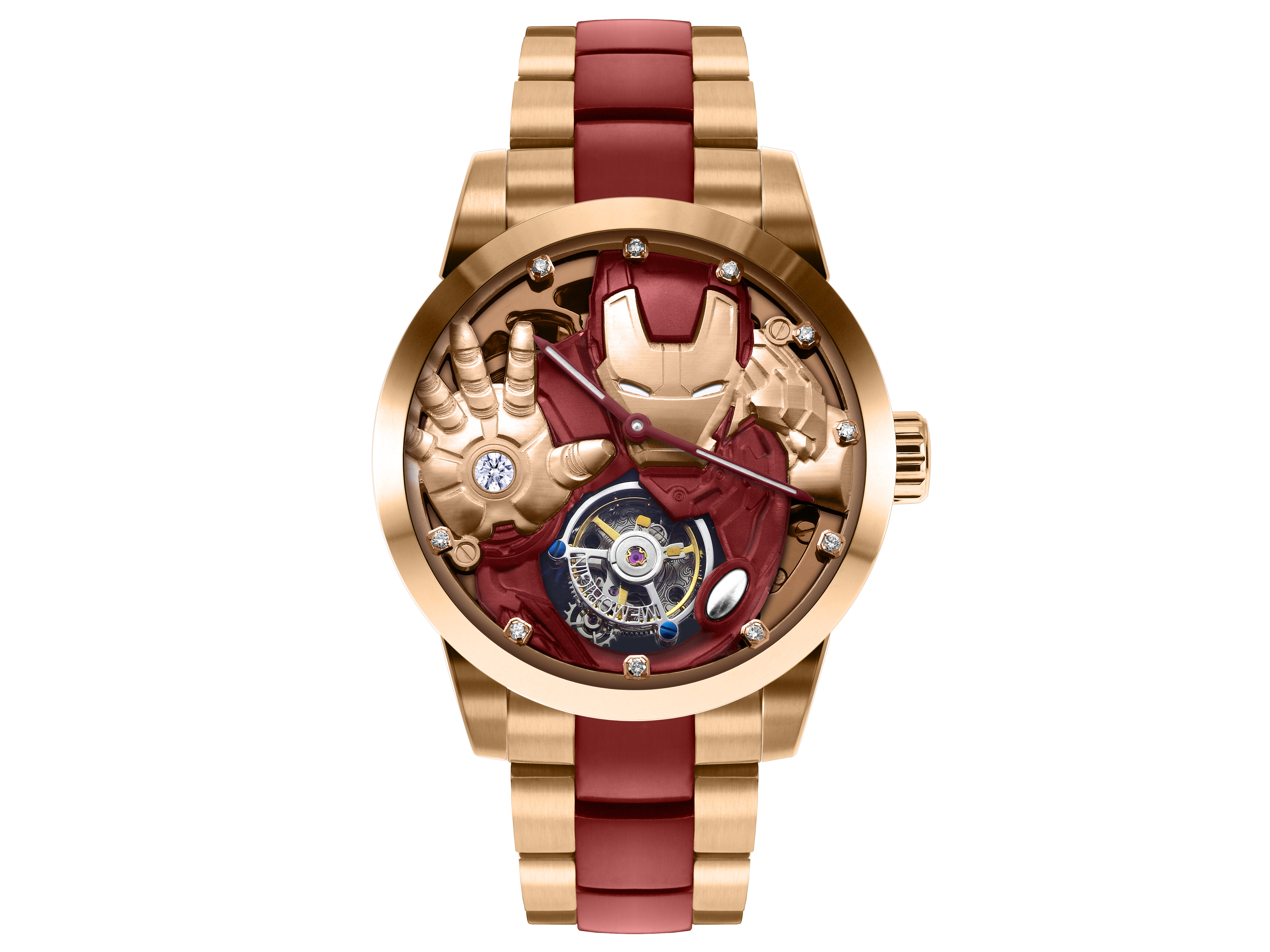 Memorigin Avengers2 Series - Iron Man Tourbillon Watch 4894379460185
