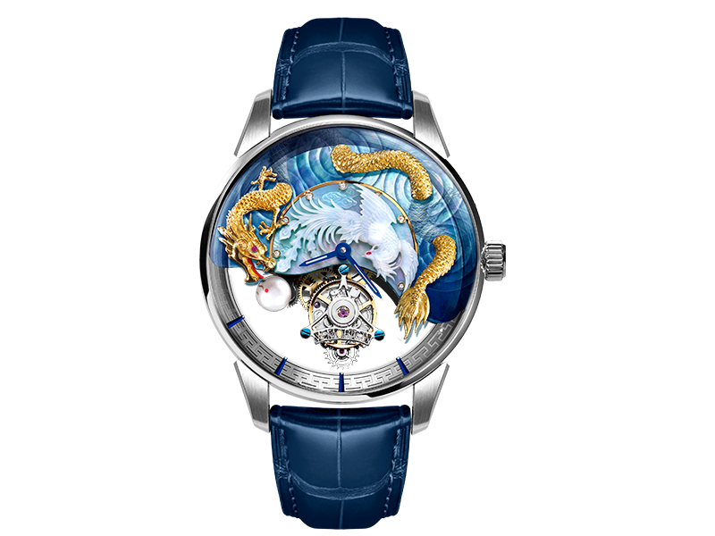Memorigin The Harmony of Dragon and Phoenix Series Tourbillon Watch 4894379660714