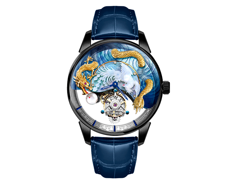 Memorigin The Harmony of Dragon and Phoenix series Tourbillon Watch 4894379660813
