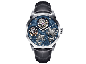 Memorigin Dual Tourbillon Series – Pisces and Pearls Tourbillon Watch 4894379661018