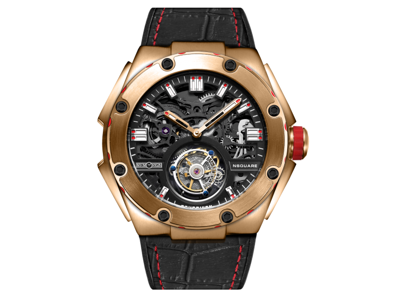 Memorigin Dynamic Series Nsquare Tourbillon Watch 4894379790442
