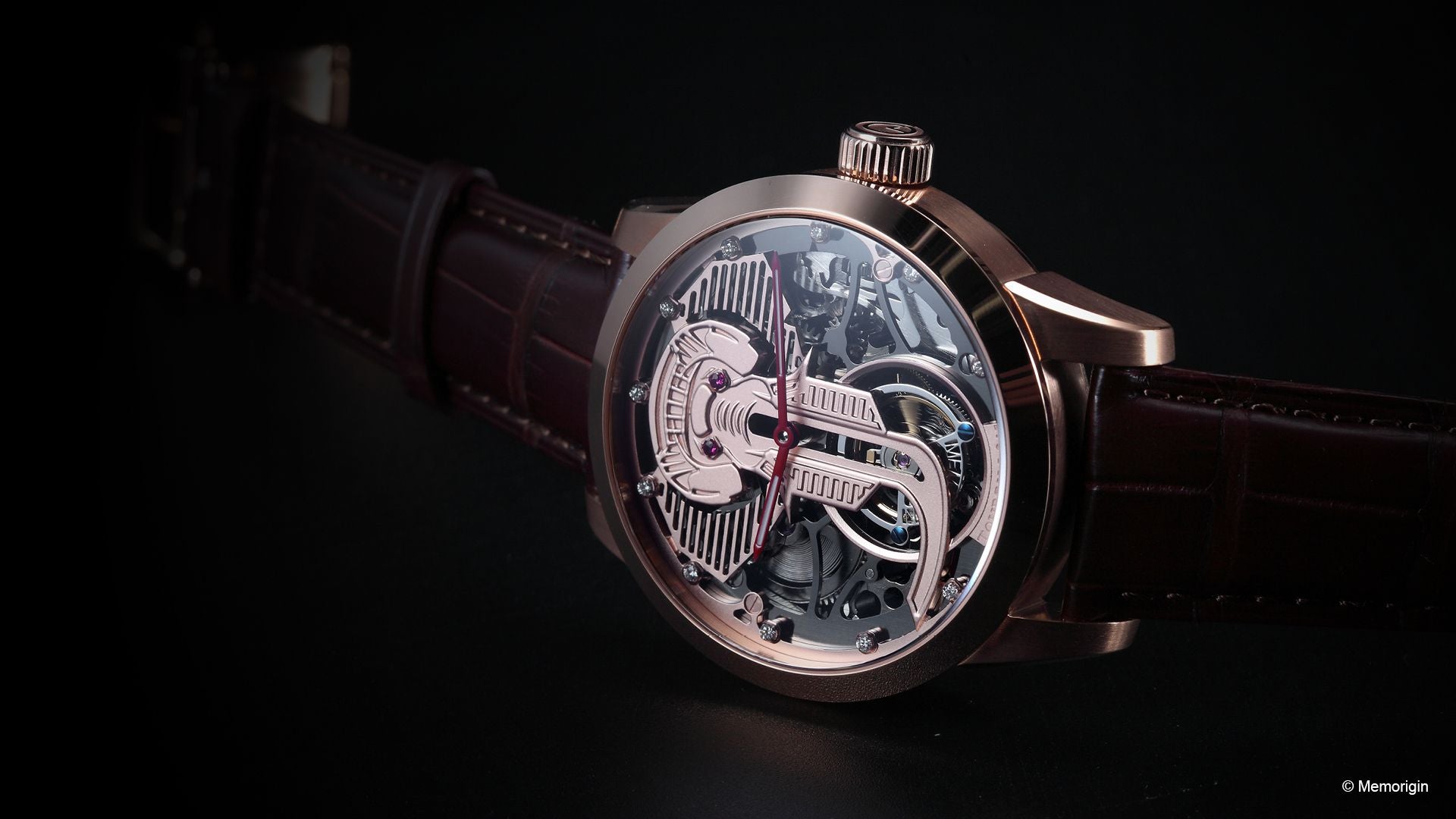 Memorigin Jackson Series Jelephant Tourbillon Watch 4894379052489