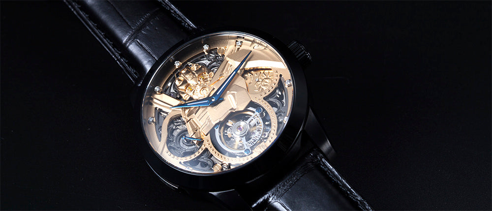 Memorigin Transformers 5 Series - Bumblebee Tourbillon Watch 4894379380384