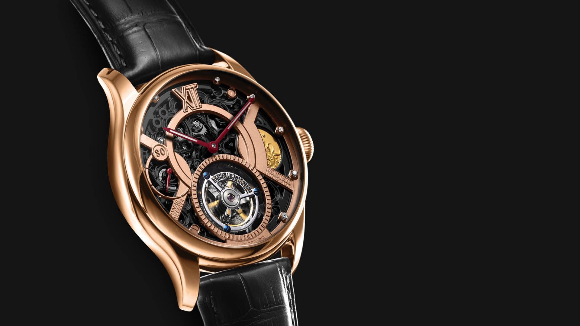 Memorigin Time Witness series Tourbillon Watch 4894379075518