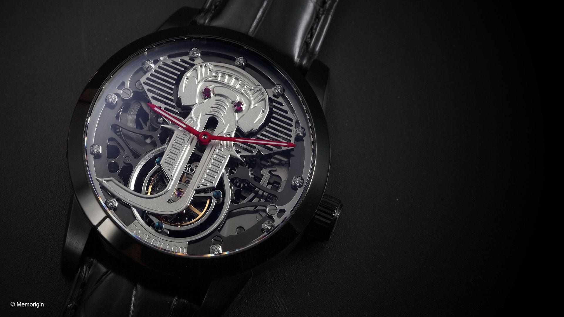 Memorigin Jackson Series Jelephant Tourbillon Watch 4894379052380