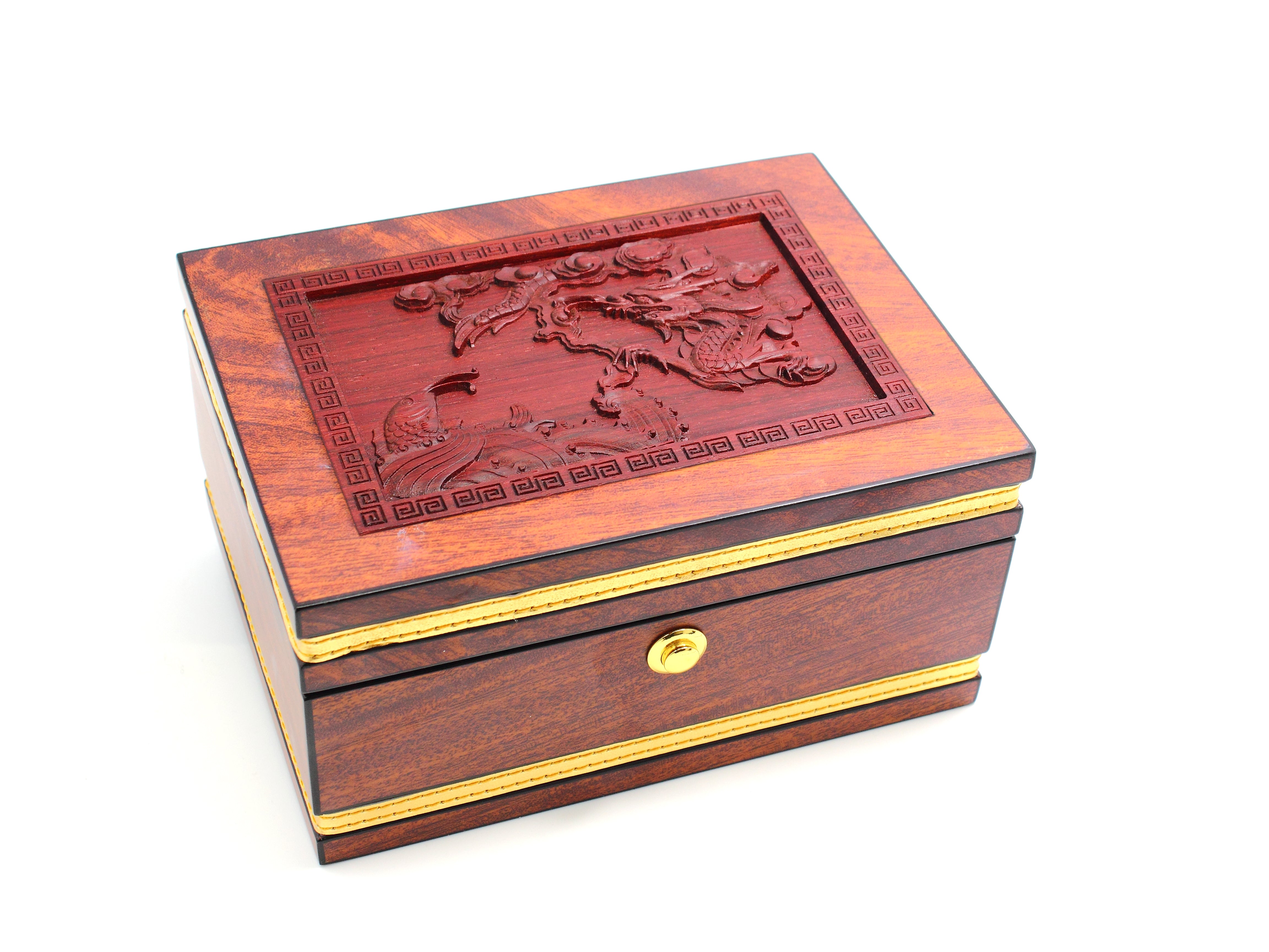 Memorigin Zodiac Series Dragon Tourbillon Watch Box 4894379200521