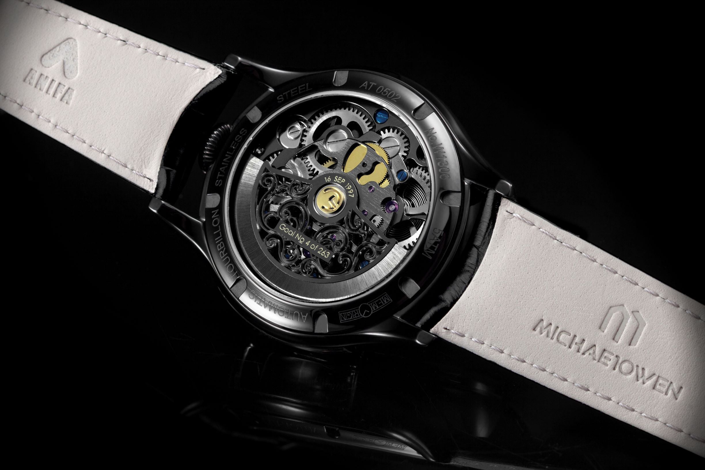 Memorigin MICHAE10WEN Goals of a Legend Series Tourbillon Watch 4894379803845